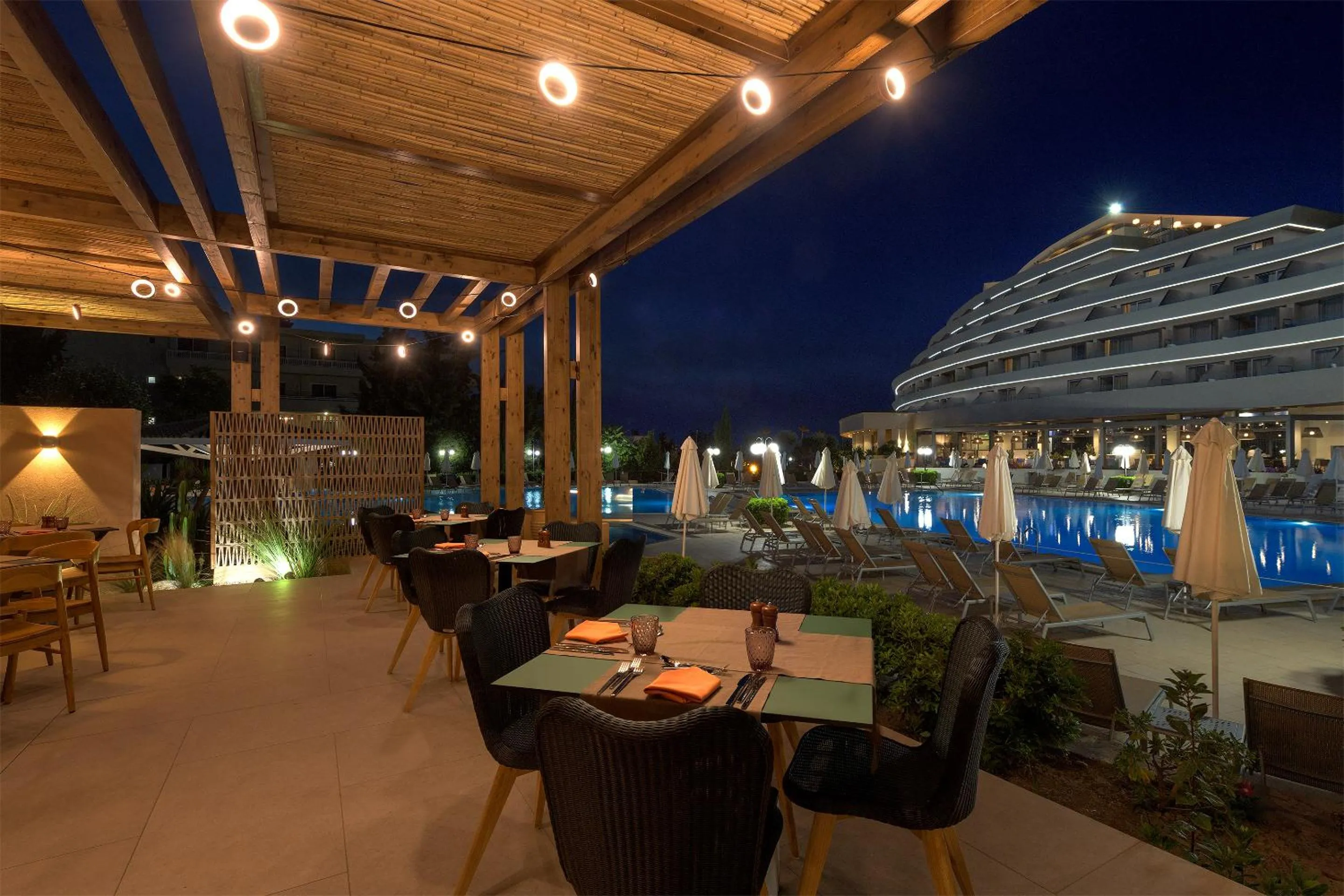 Restaurant/places to eat in Olympic Palace Hotel