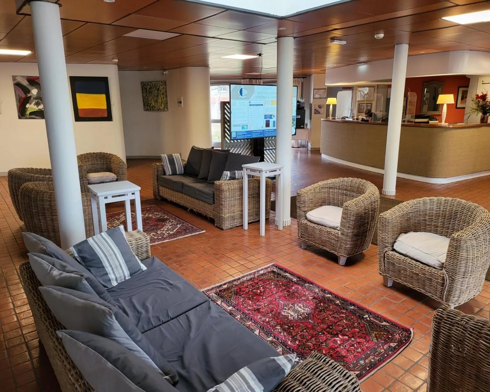 Living room in Hôtel Causse Comtal Rodez, The Originals Relais