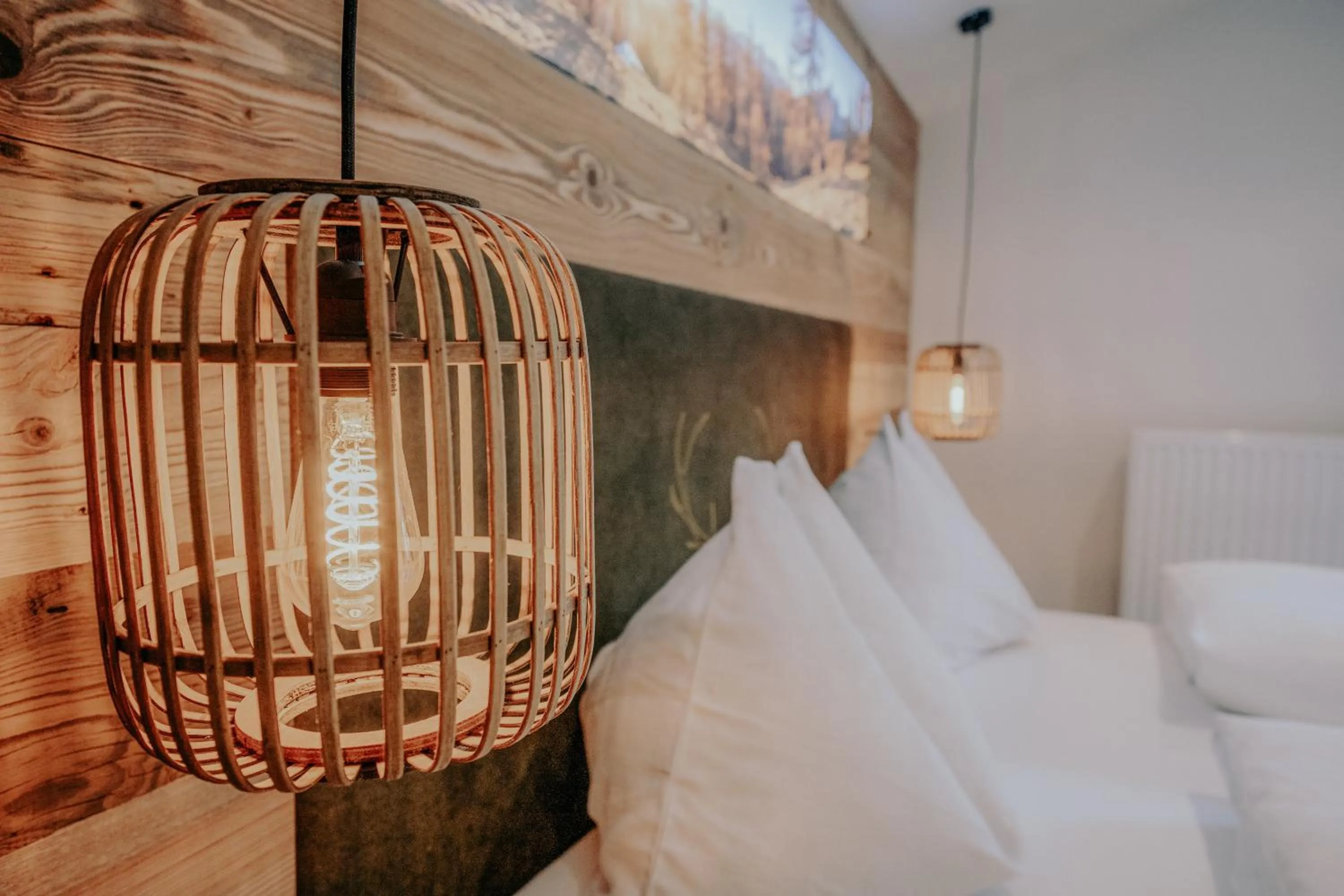 Photo of the whole room, Bed in Frühstückspension Friedheim