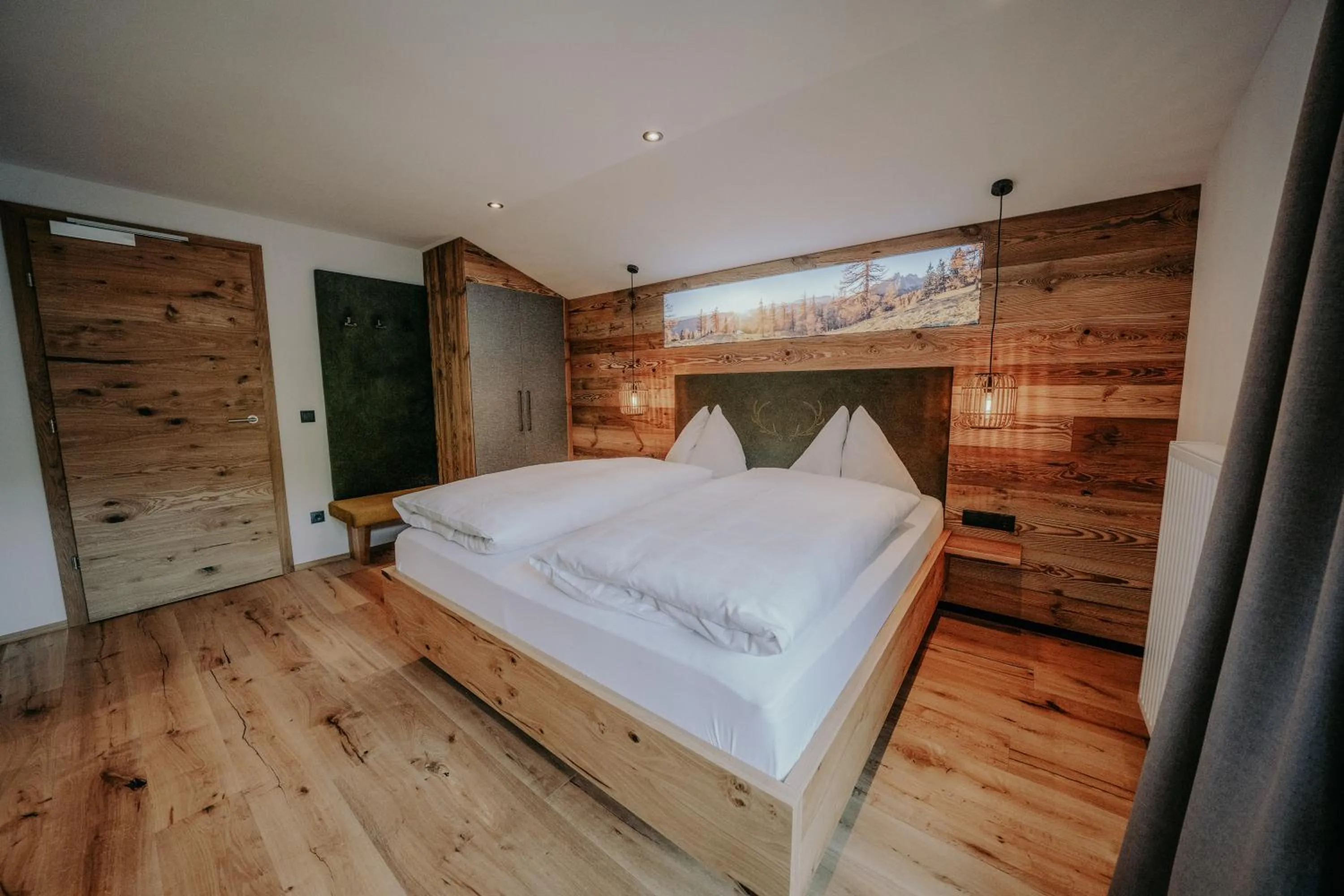 Photo of the whole room, Bed in Frühstückspension Friedheim