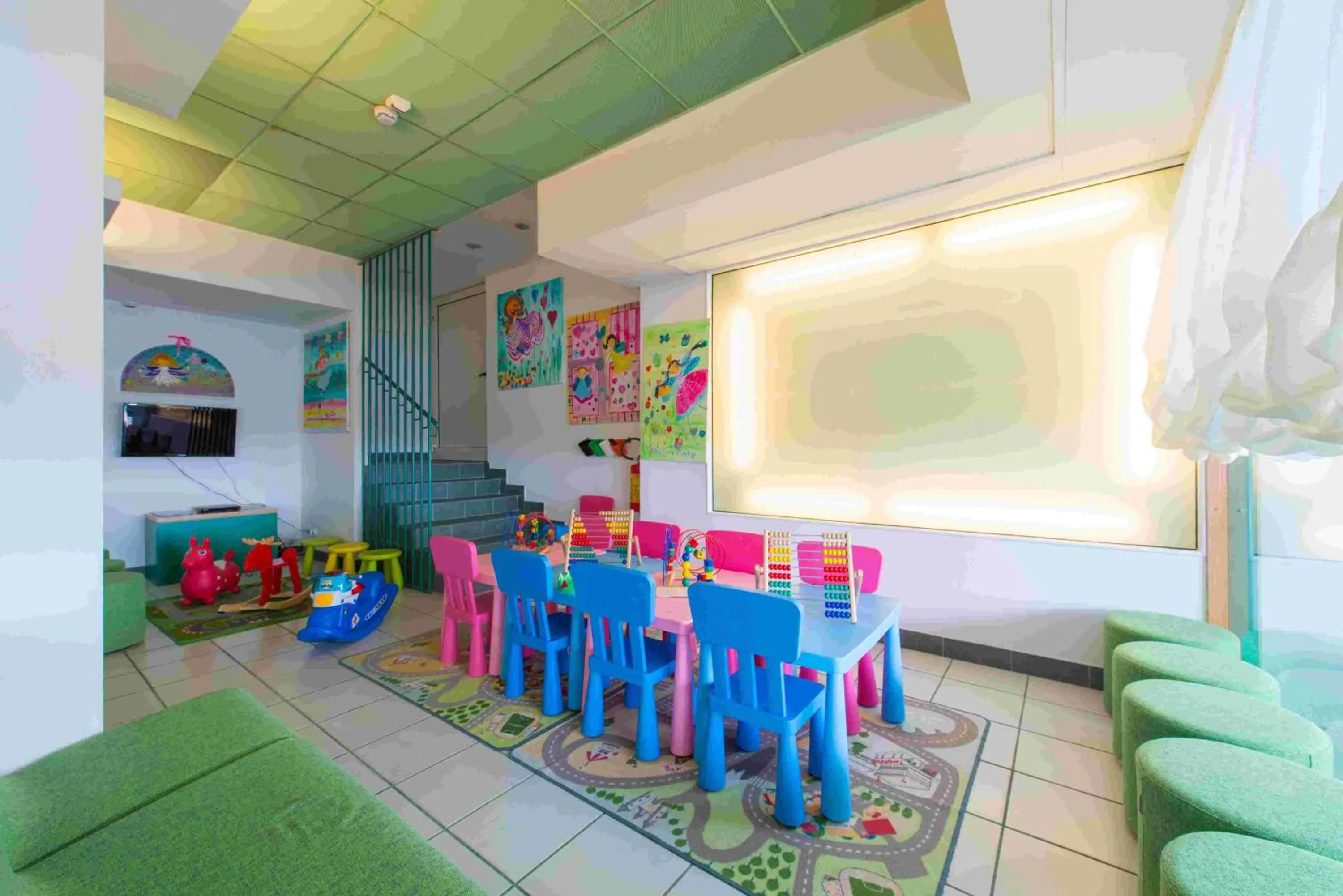 Children play ground in Hotel 2000