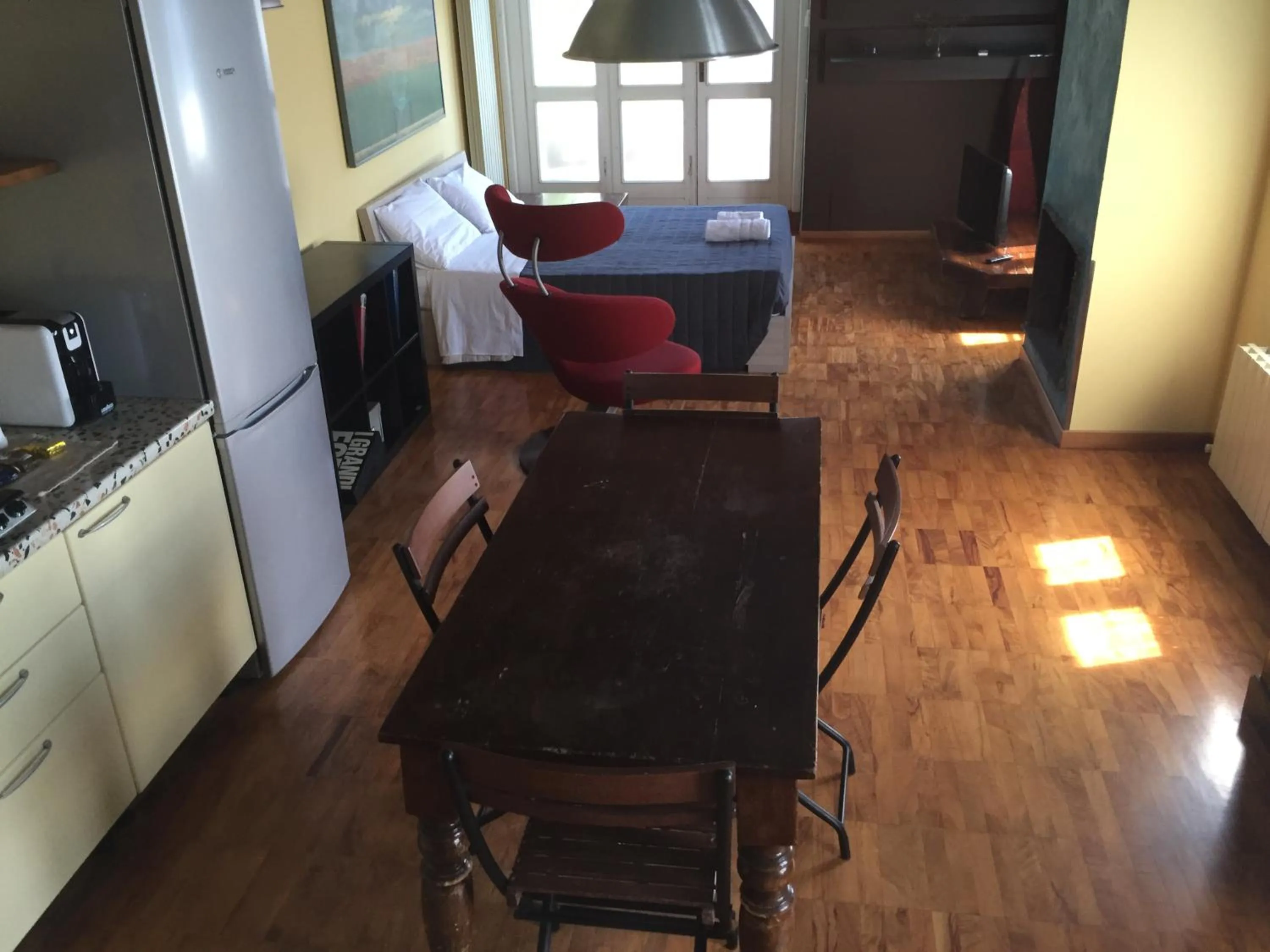 Kitchen or kitchenette in B&B Treviglio