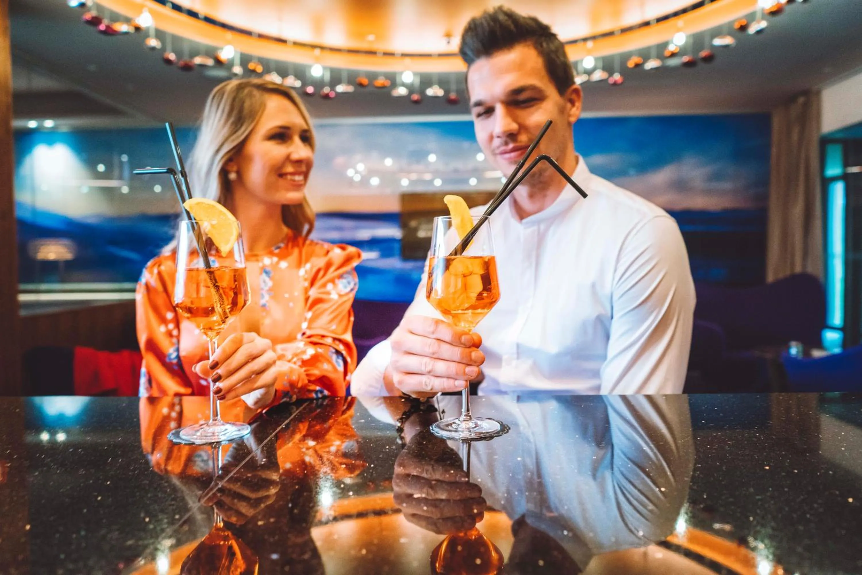 Lounge or bar in Atlantida Boutique Hotel