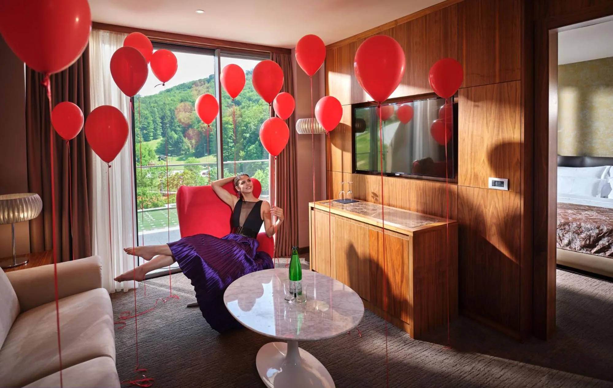 Living room in Atlantida Boutique Hotel