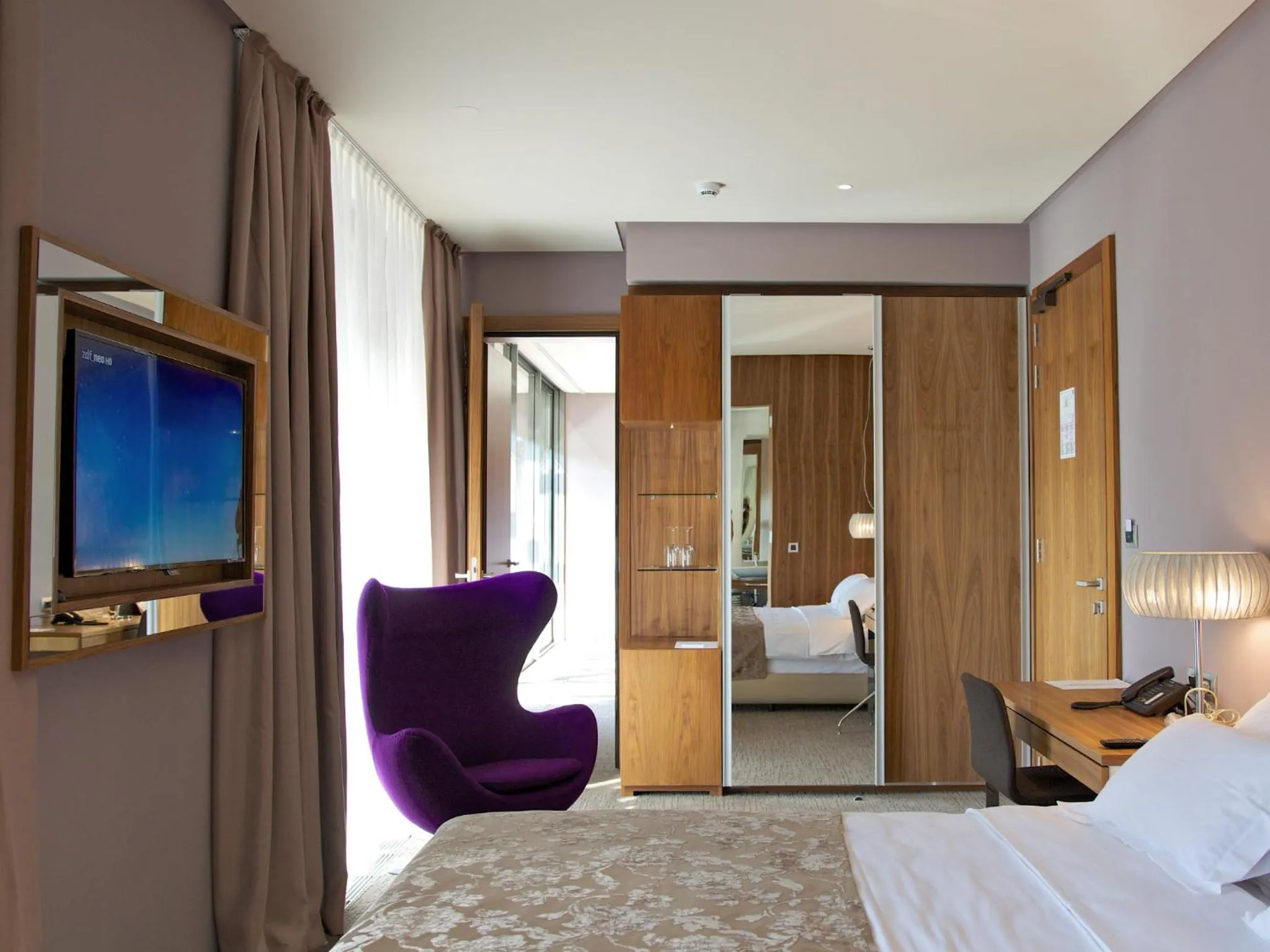 Photo of the whole room, Bed in Atlantida Boutique Hotel