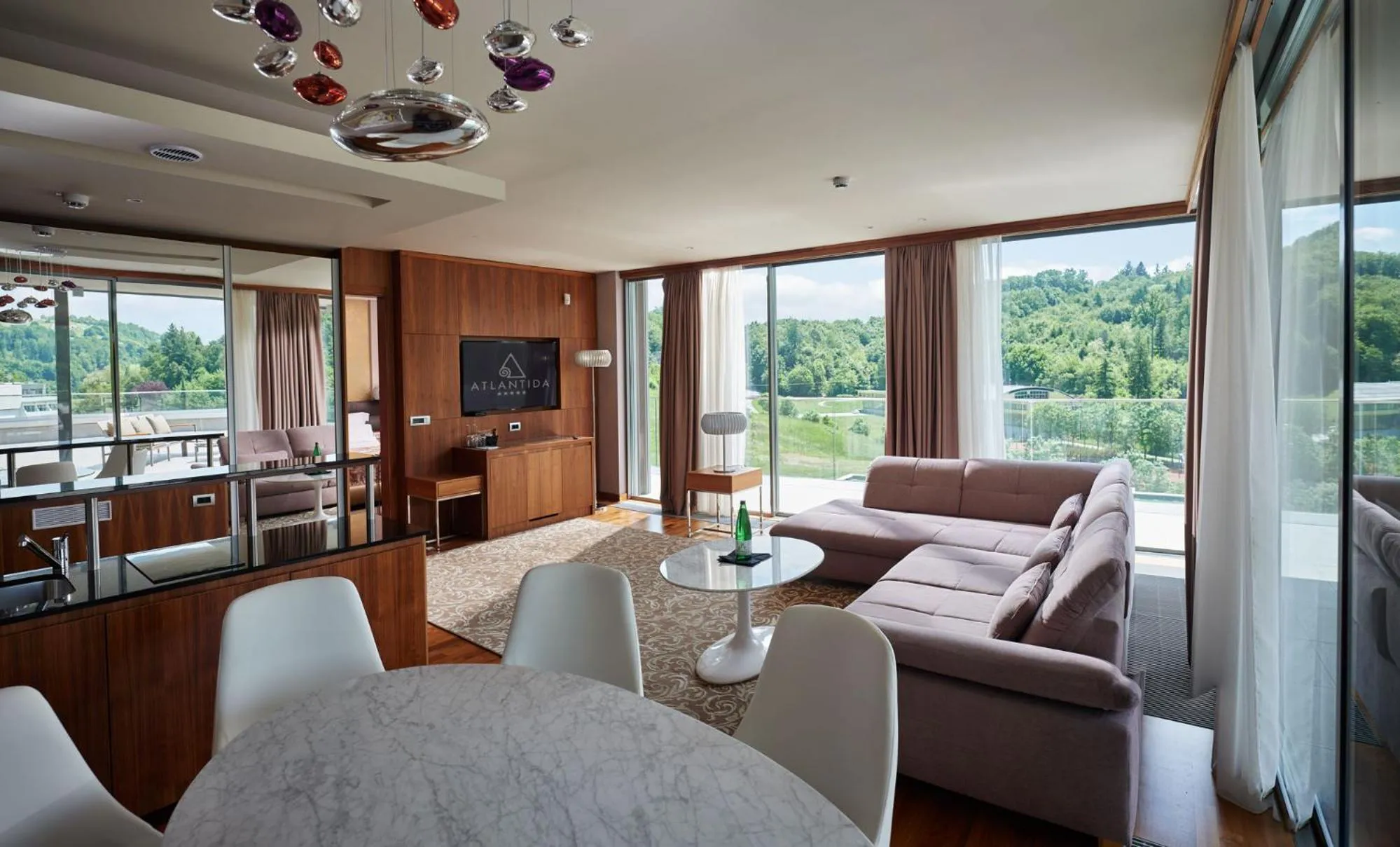 Living room in Atlantida Boutique Hotel