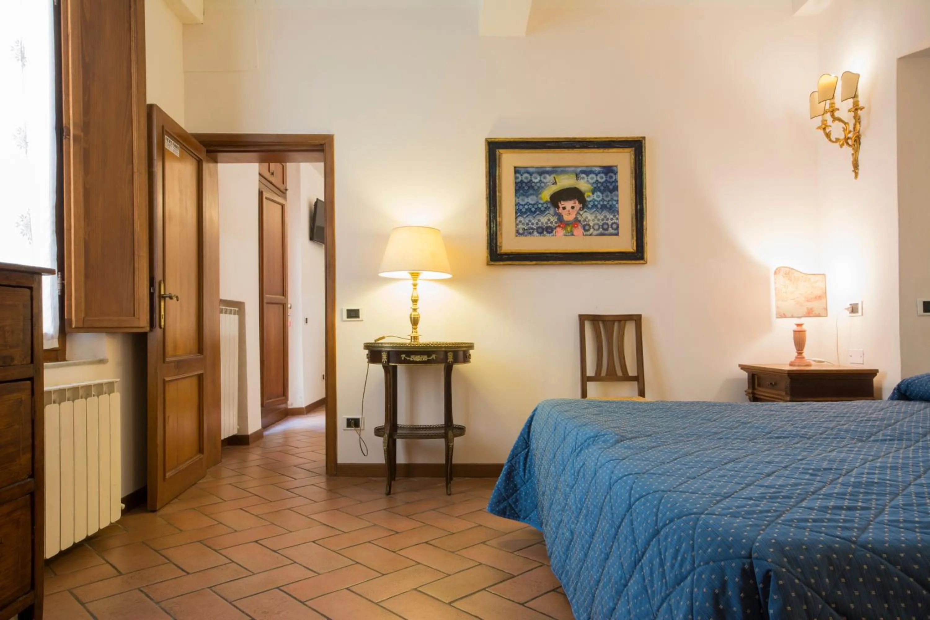 Bedroom, Bed in Piazza Paradiso Accommodation