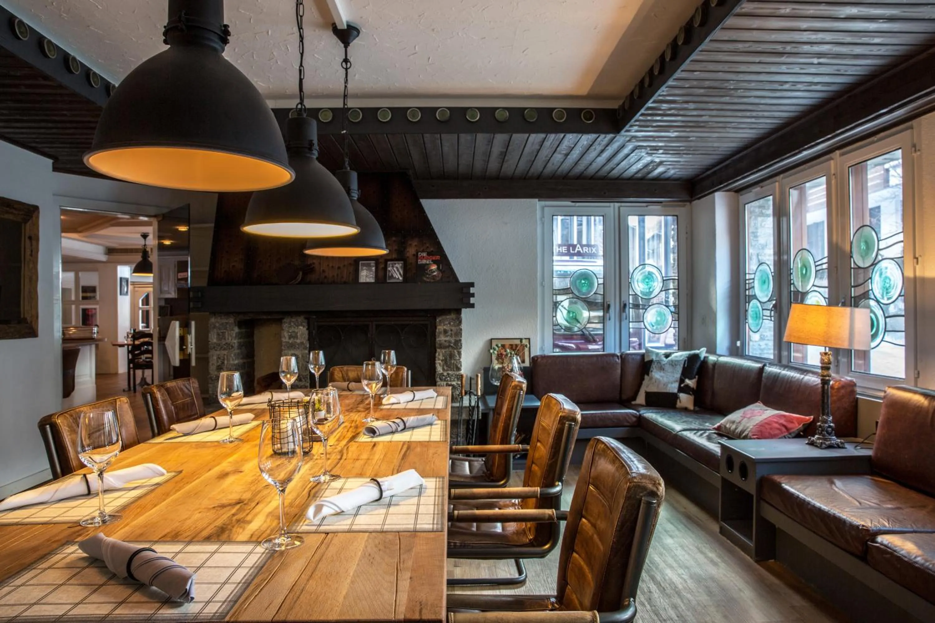 Lounge or bar in Hotel Burgener