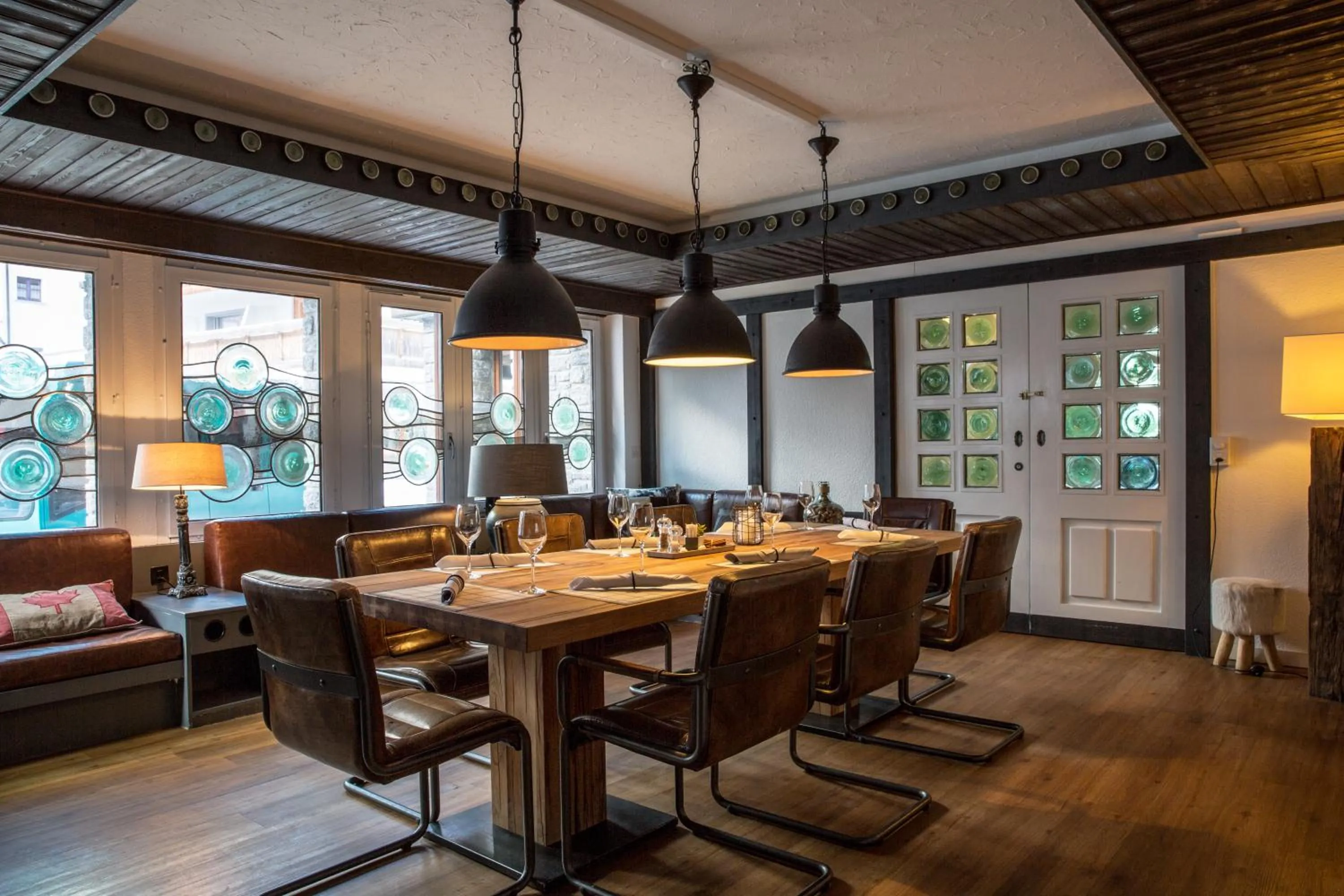 Lounge or bar in Hotel Burgener