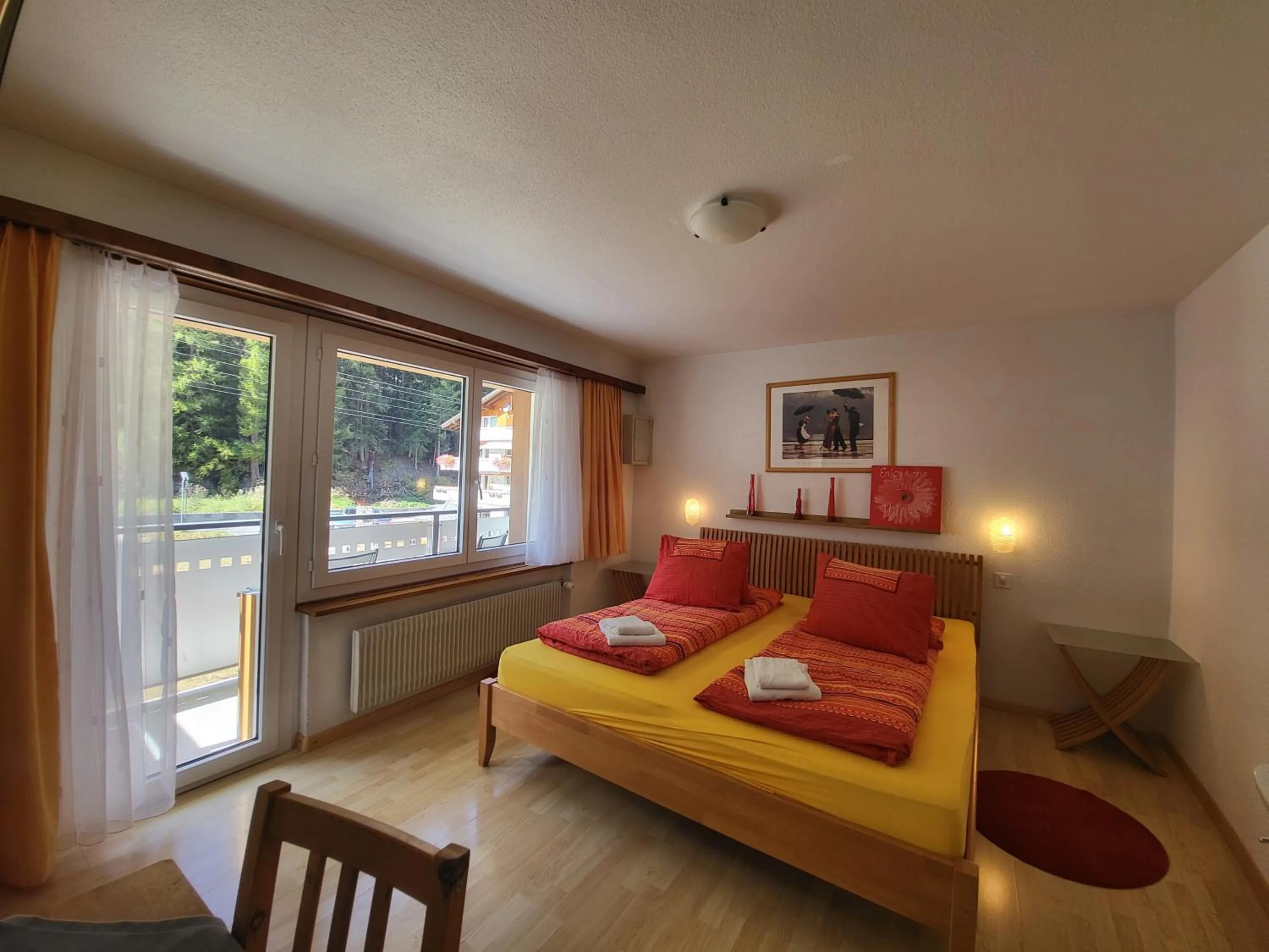 Bed in Pension Heino