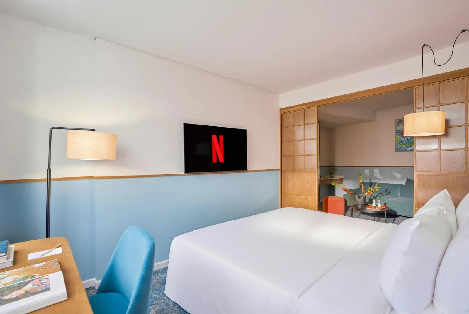 Bed in M Village Hotel Kim Mã