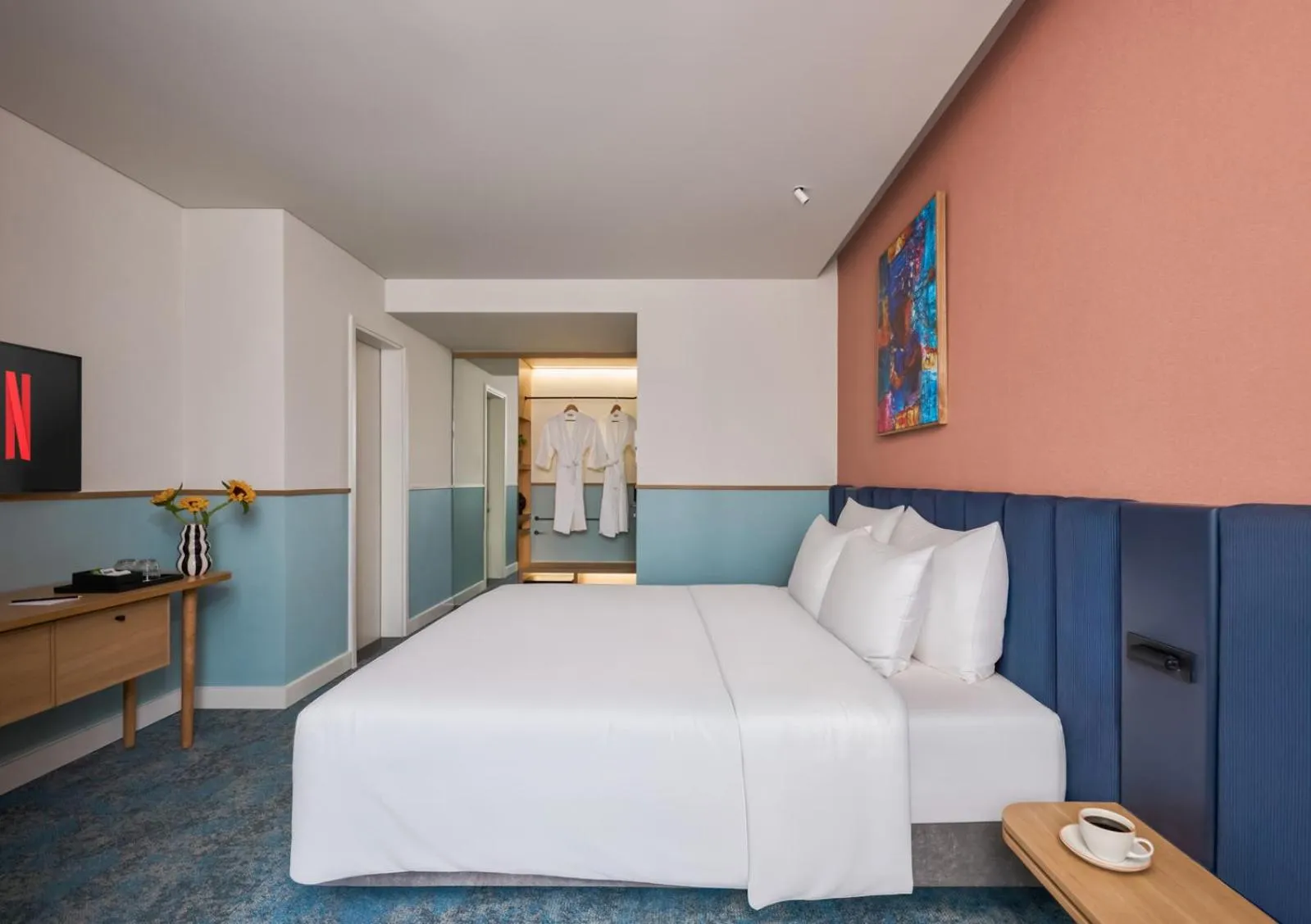 Bed in M Village Hotel Kim Mã