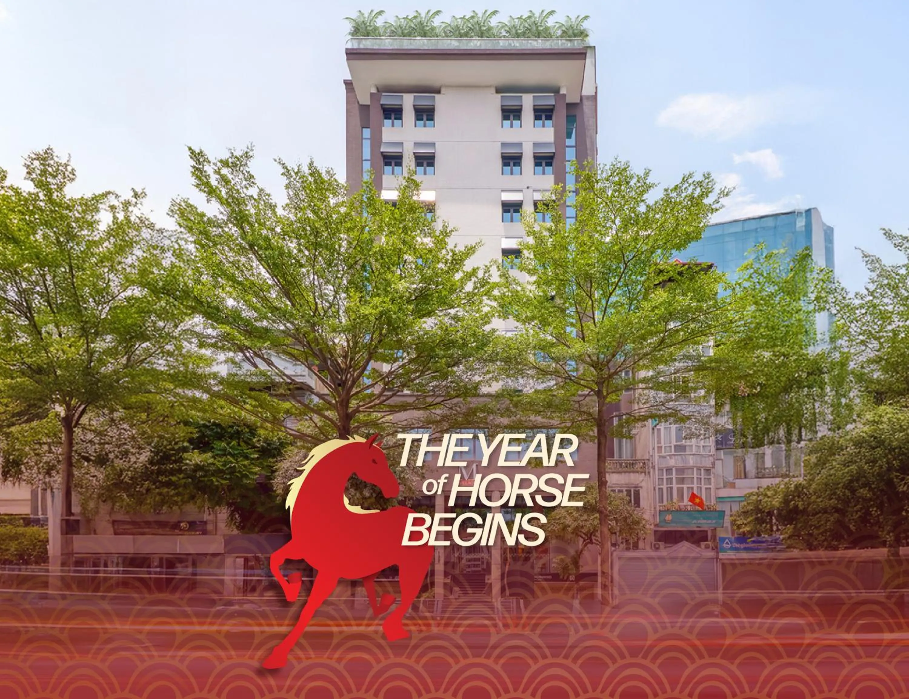 Property building in M Village Hotel Kim Mã