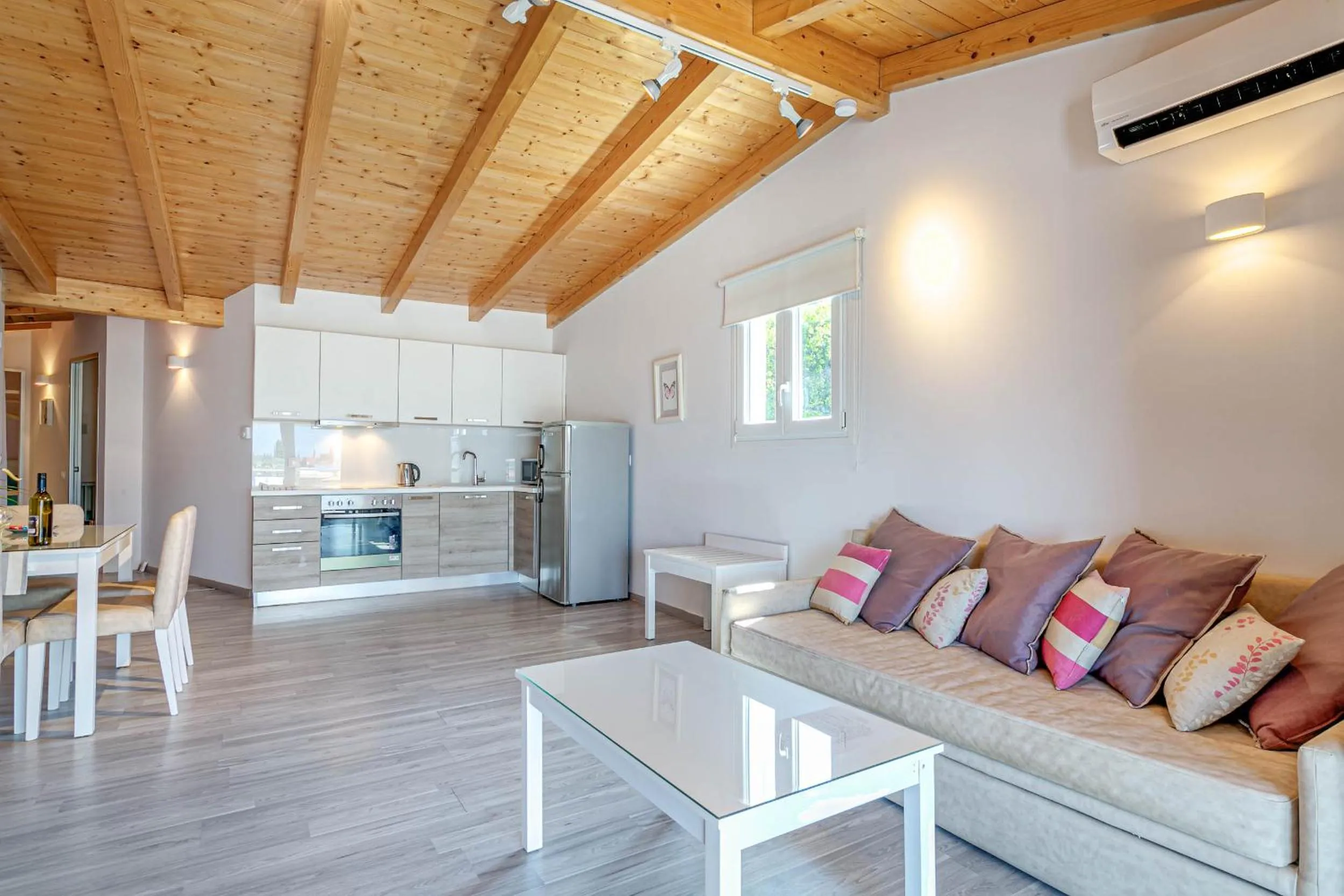 Seating area in Palapart Gikas Gouvia