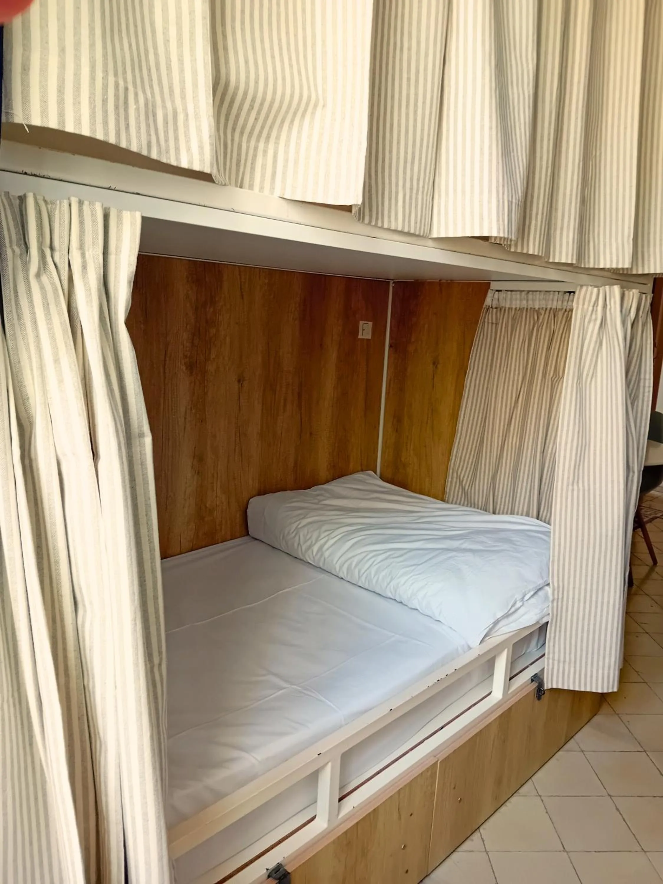 Bed in Follow the Sun Boutique Hostel - Pool, Breakfast & Sea Views