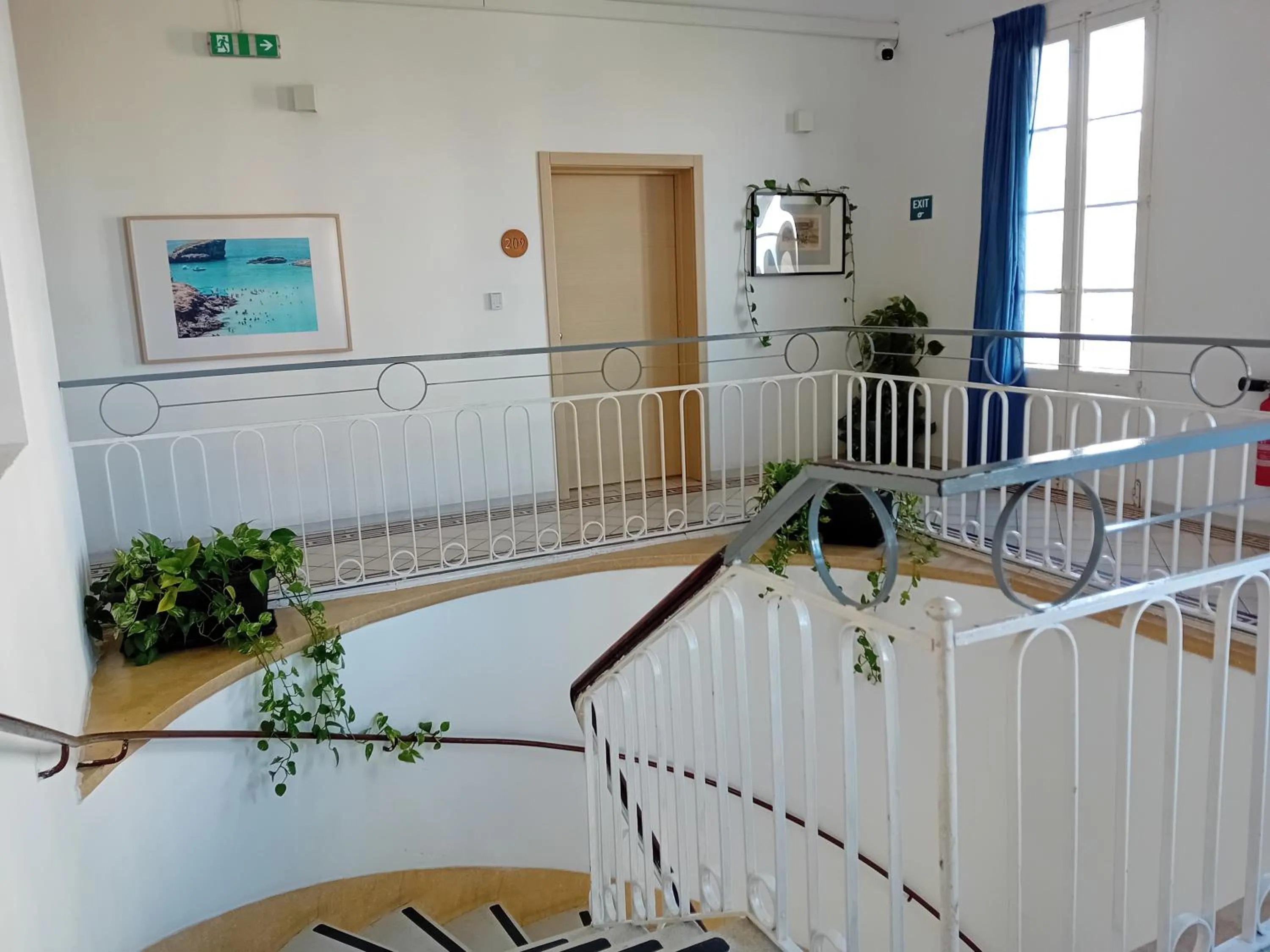 Facade/entrance in Follow the Sun Boutique Hostel - Pool, Breakfast & Sea Views