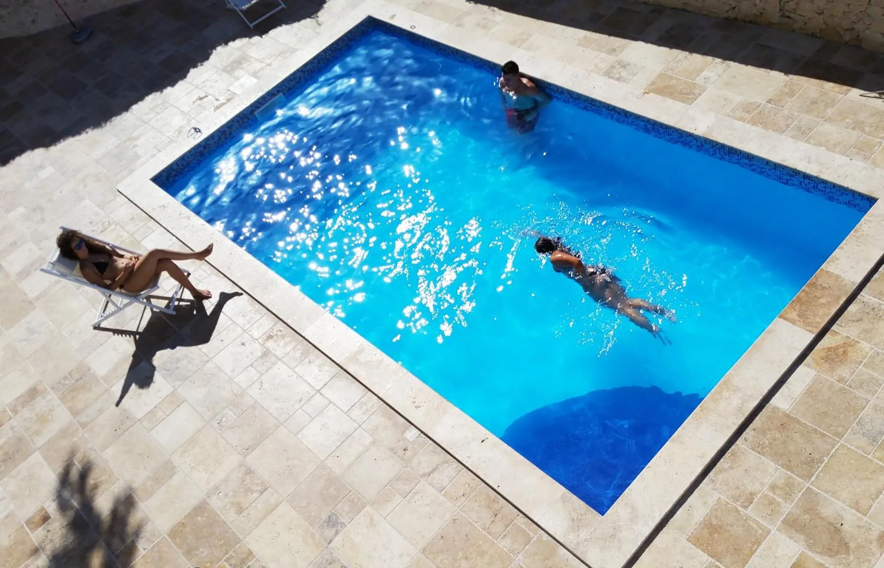 Day in Follow the Sun Boutique Hostel - Pool, Breakfast & Sea Views