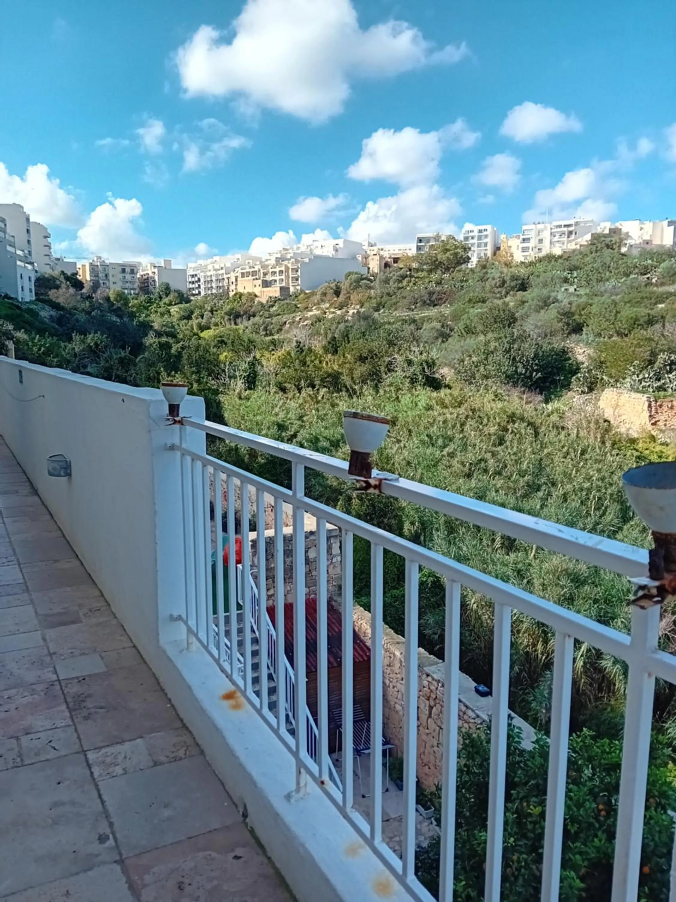 Balcony/Terrace in Follow the Sun Boutique Hostel - Pool, Breakfast & Sea Views