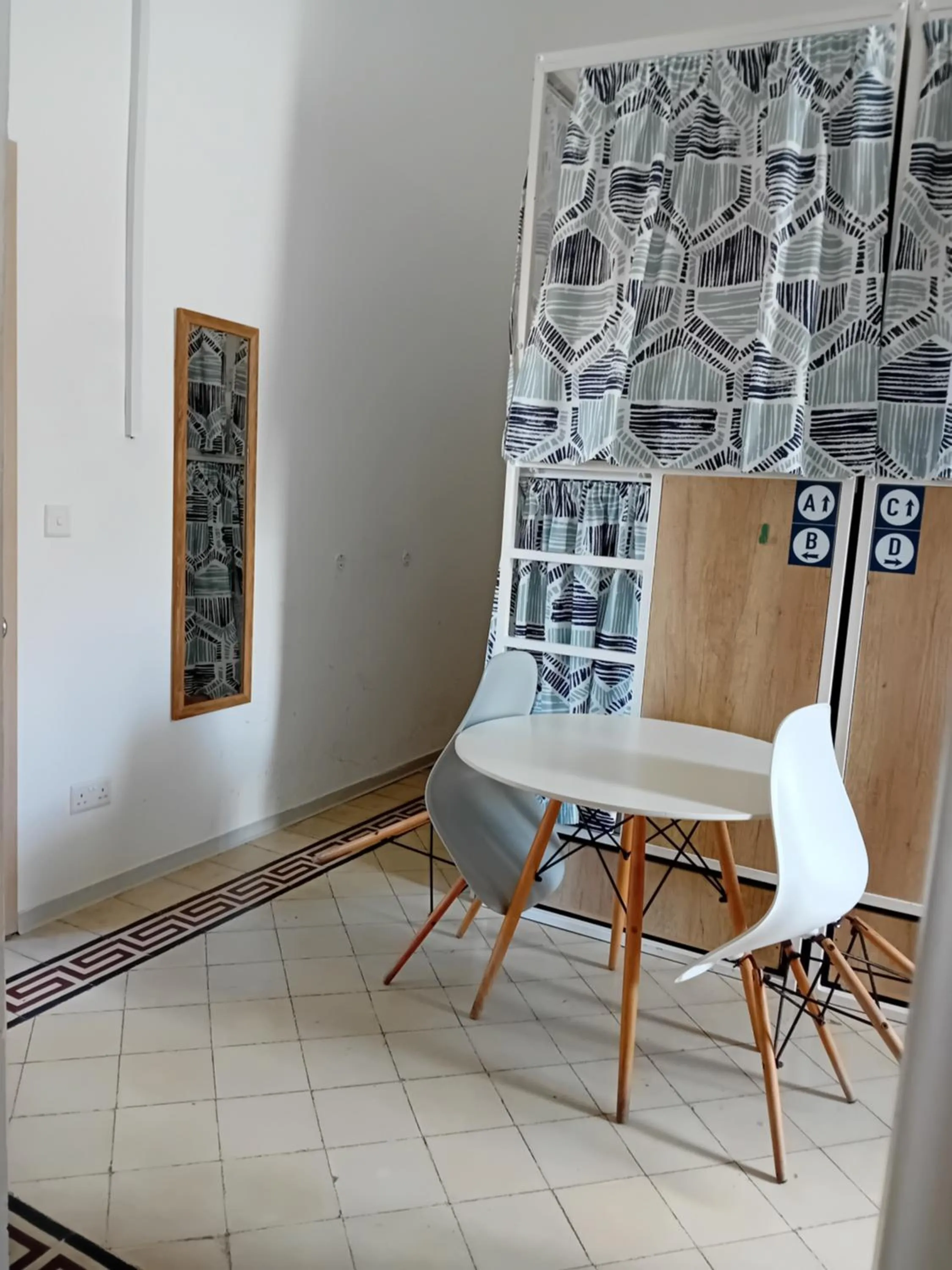 Seating area in Follow the Sun Boutique Hostel - Pool, Breakfast & Sea Views