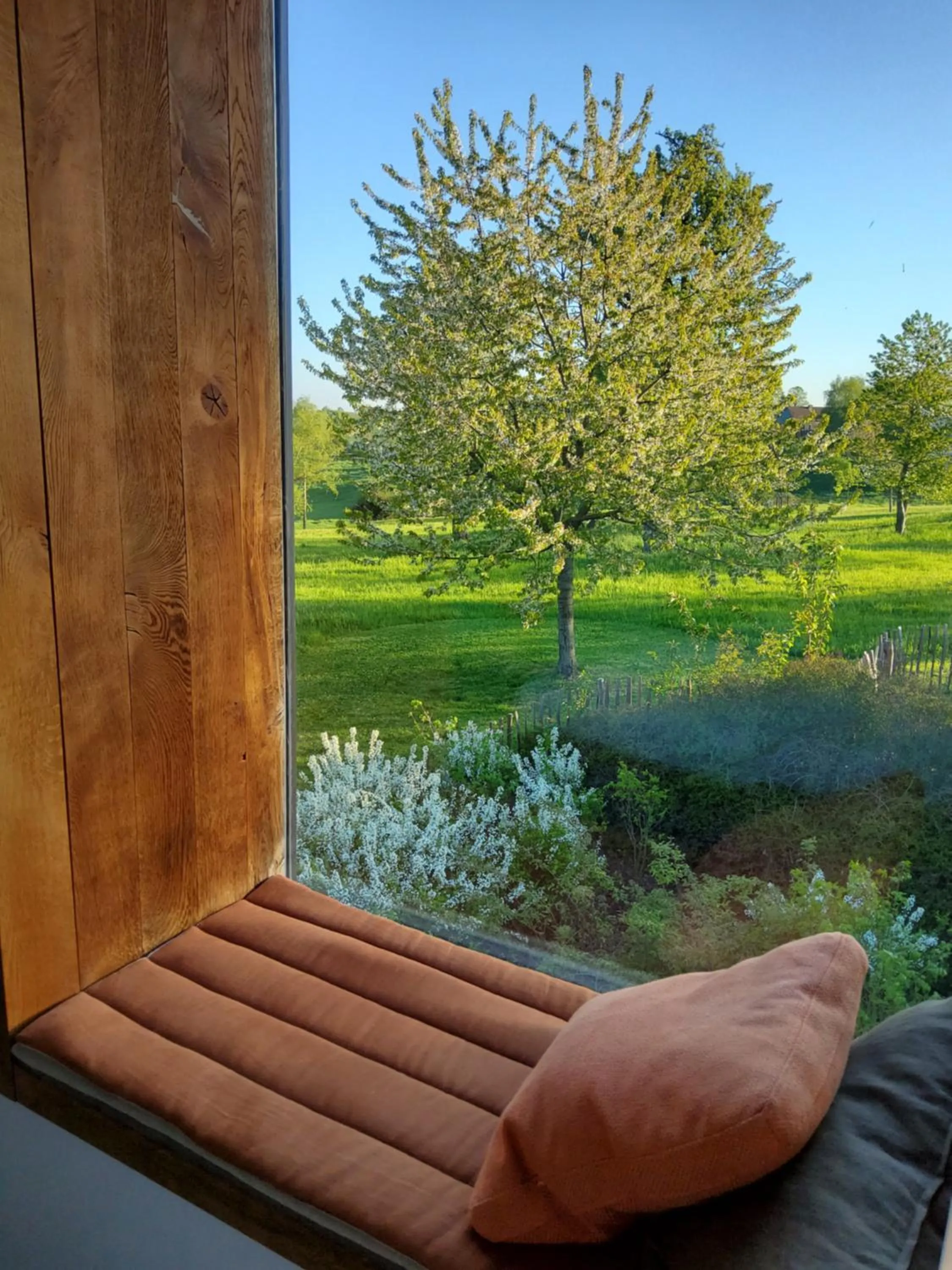 Natural landscape in côté verger B&B