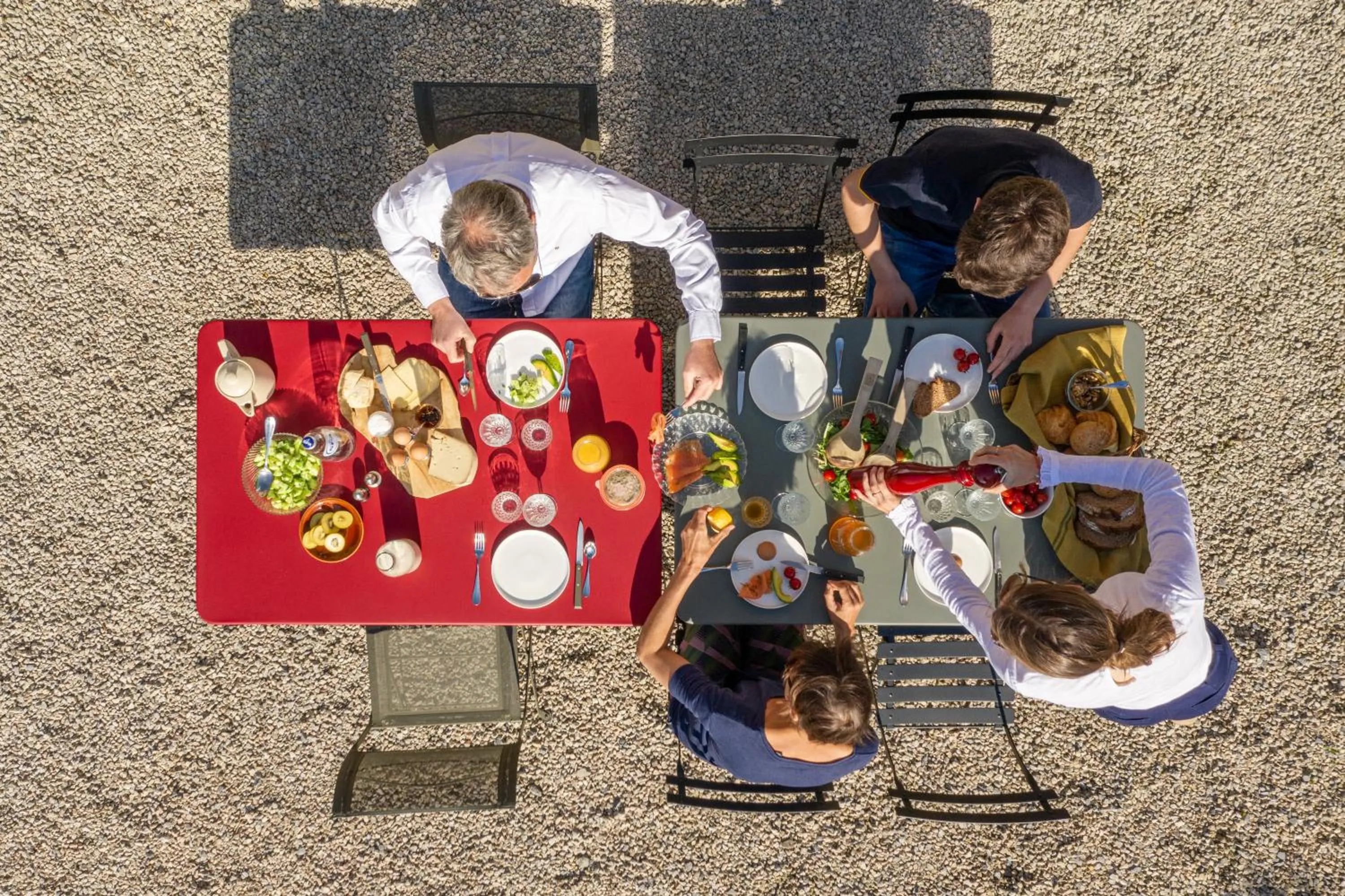 View (from property/room) in côté verger B&B