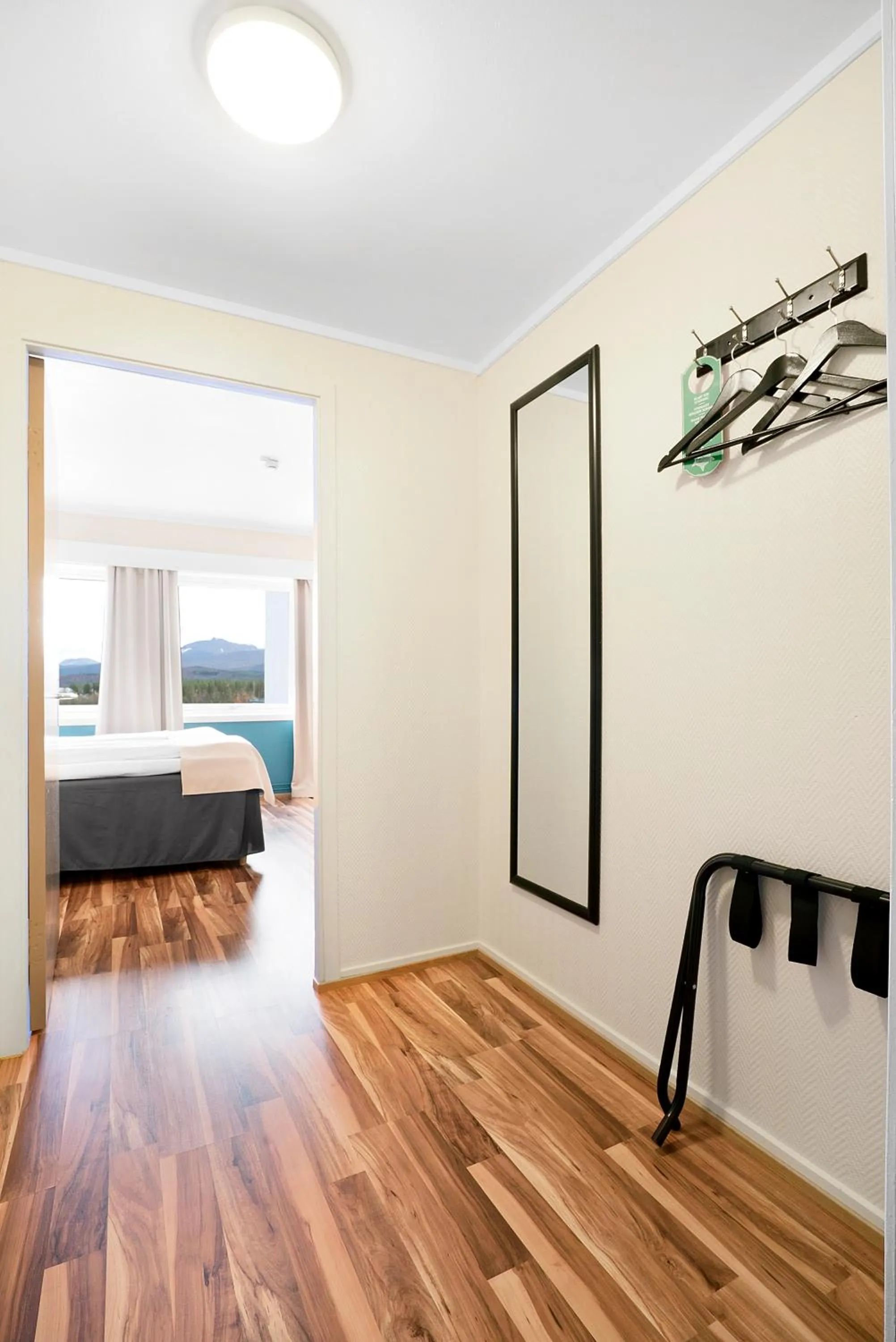 Bedroom in Bardufoss Hotell