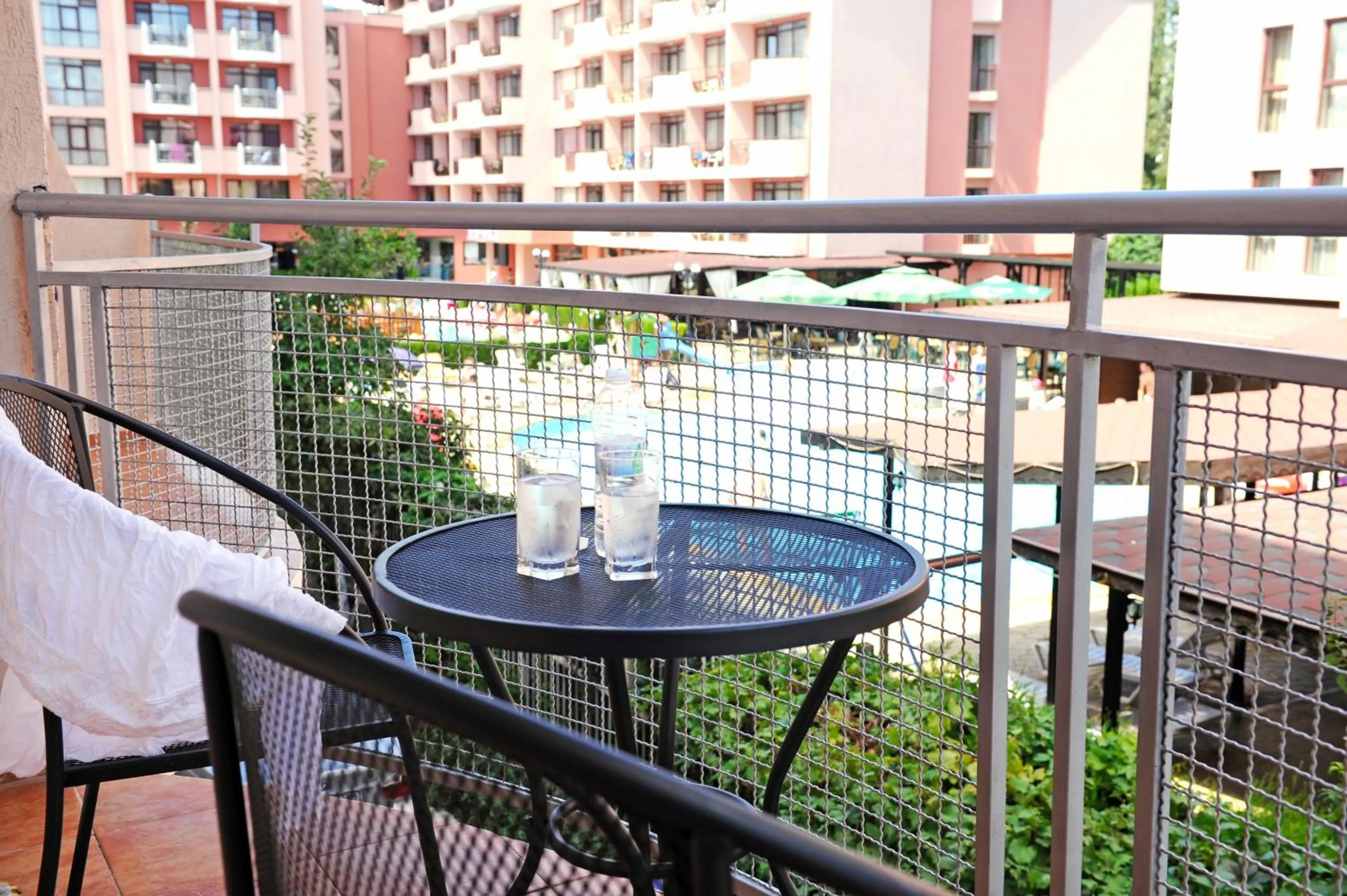 Balcony/Terrace in Hotel Central