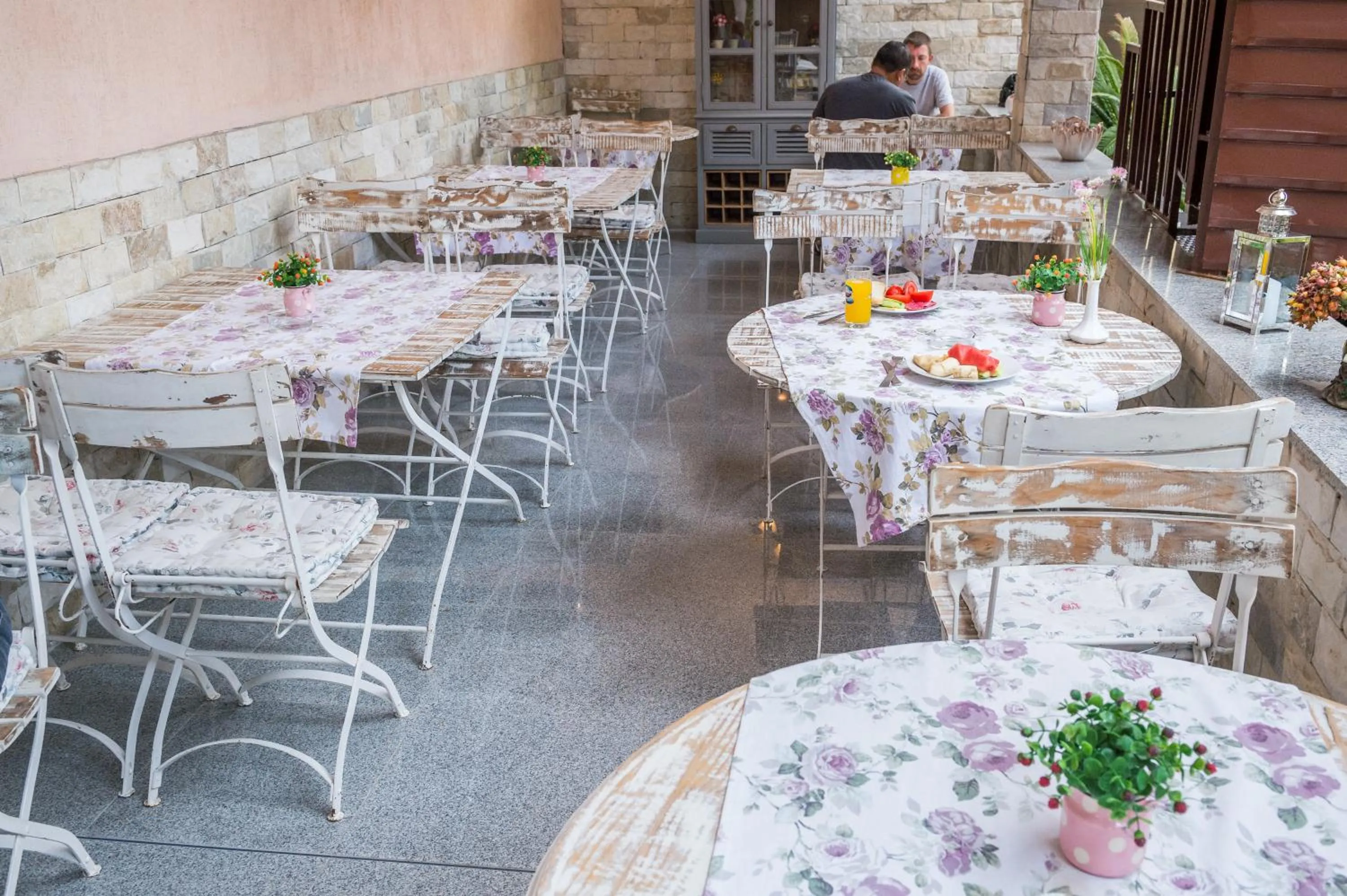Garden in Hotel Central