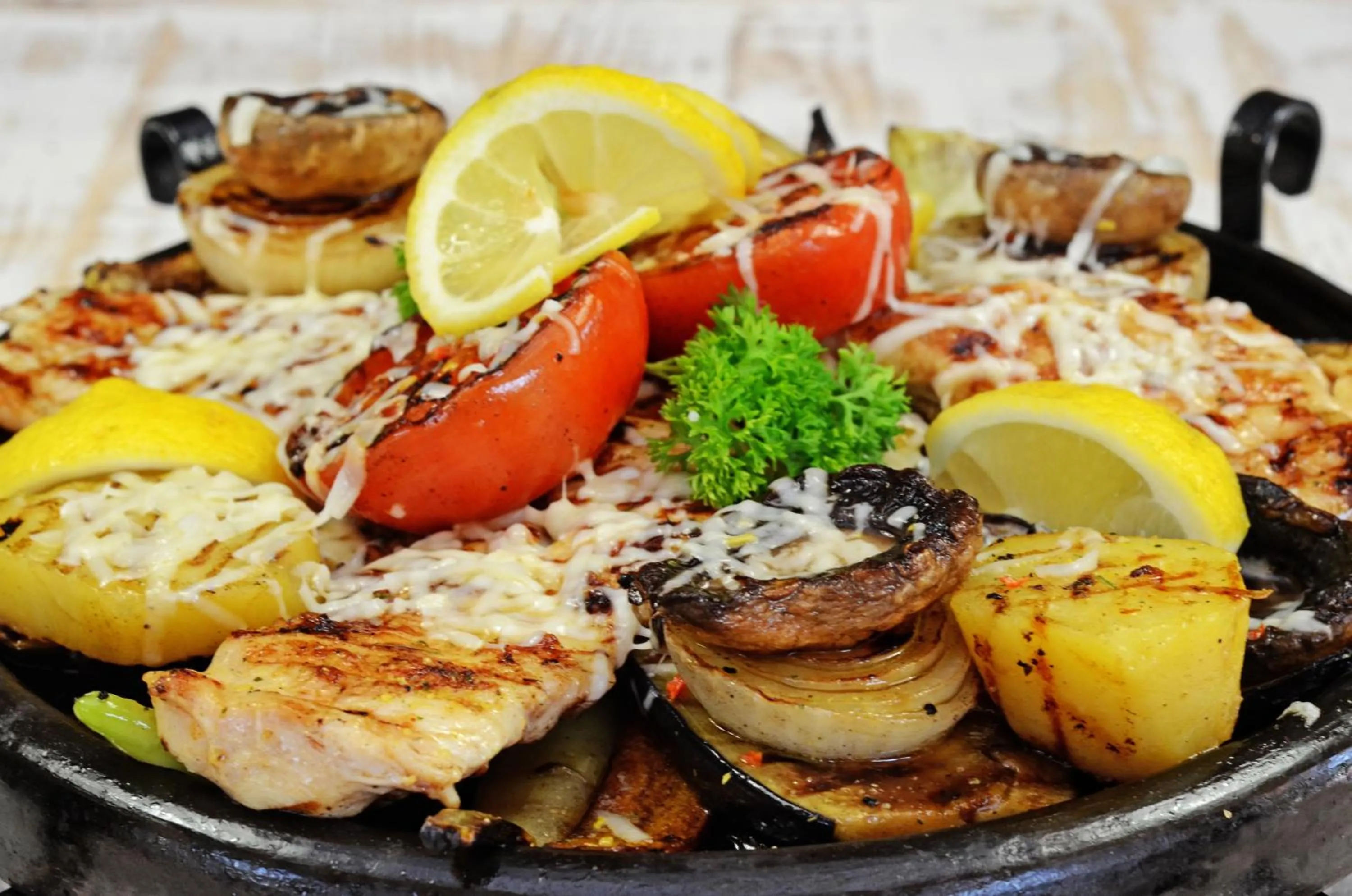 Dinner in Hotel Central