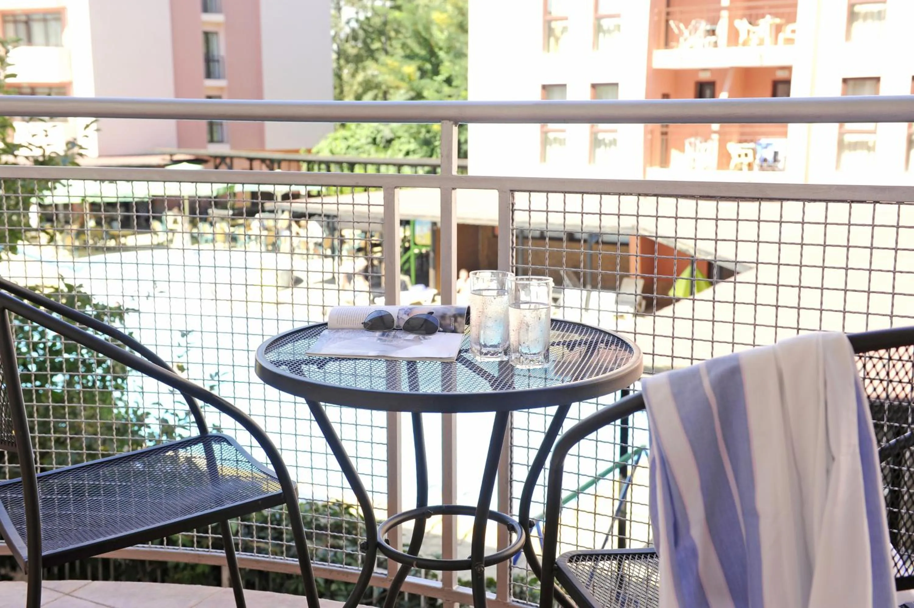 Balcony/Terrace in Hotel Central