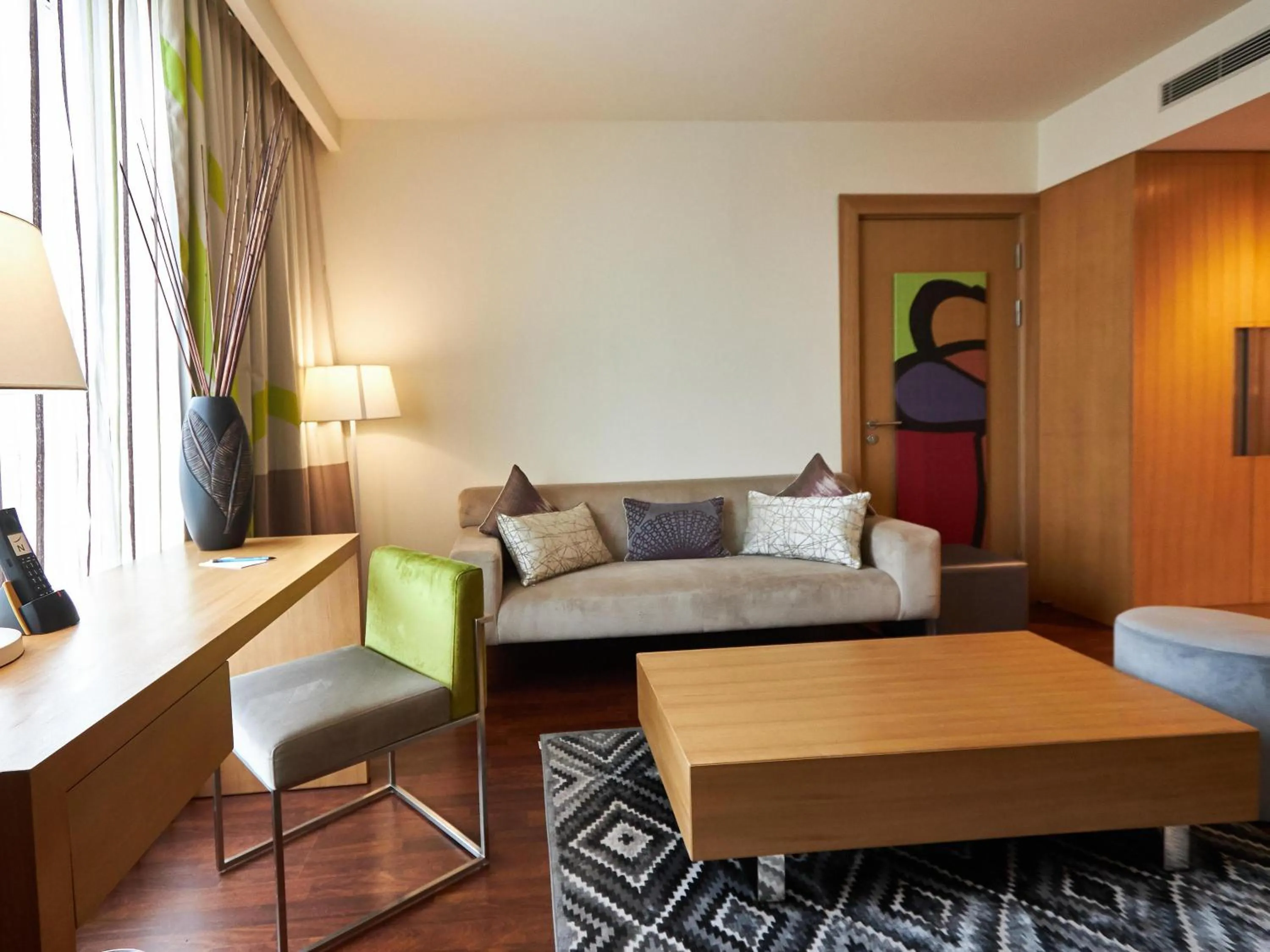 Bedroom in Novotel Chennai OMR