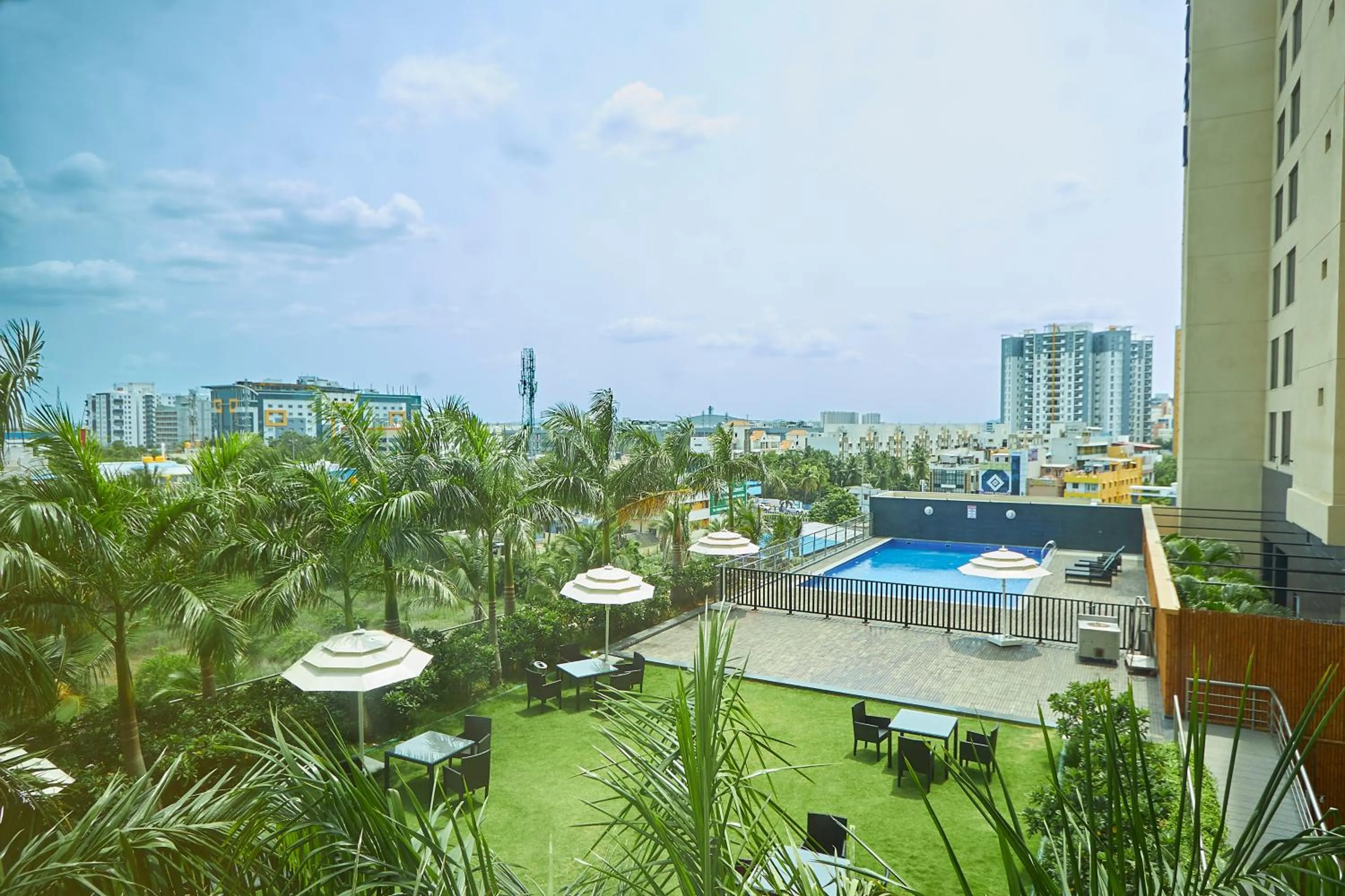 Swimming pool in Ibis Chennai OMR - An Accor Brand