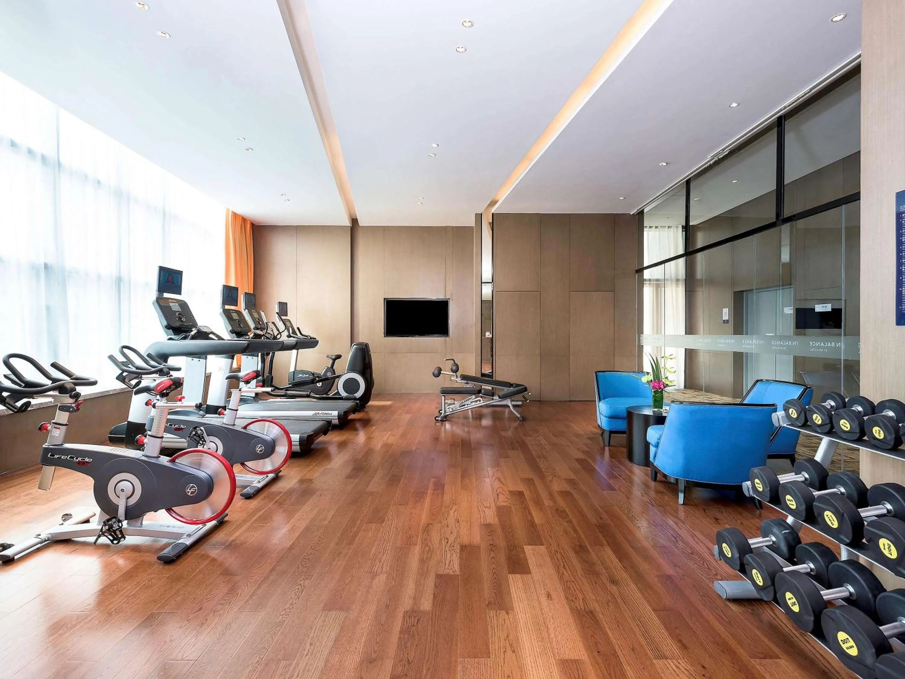 Fitness centre/facilities in Novotel Xi'an SCPG