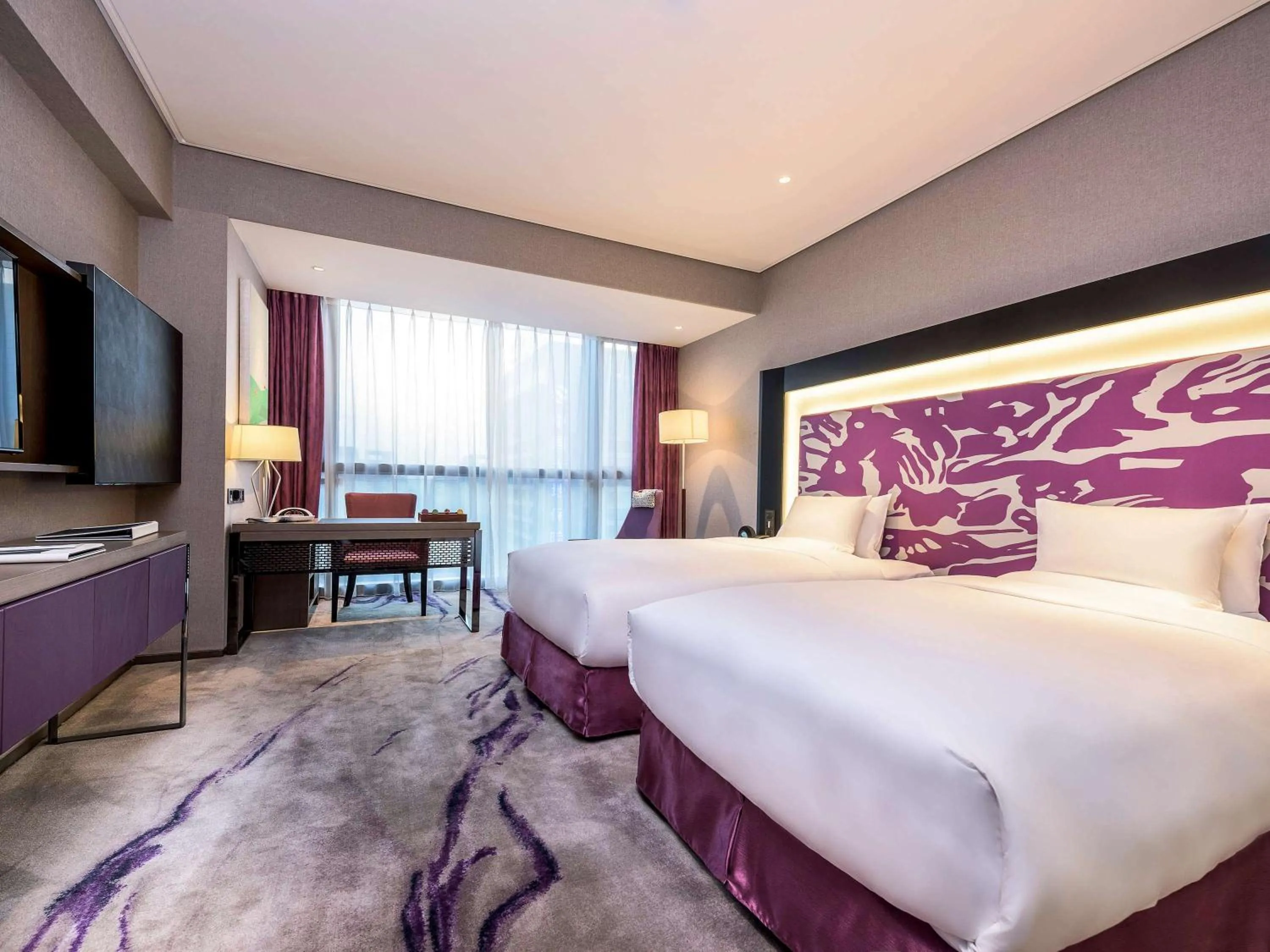 Photo of the whole room in Novotel Xi'an SCPG