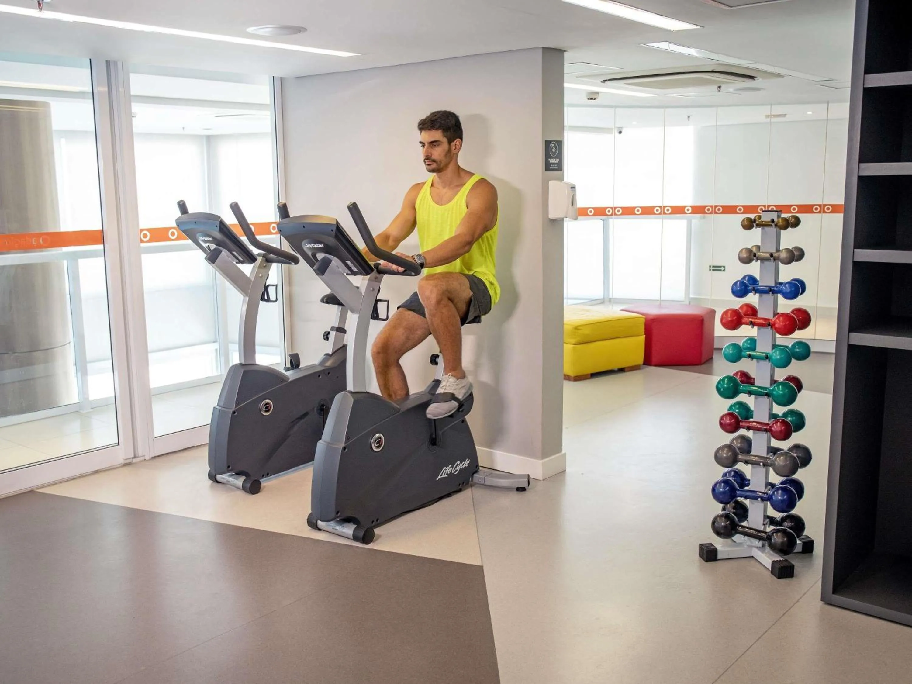 Fitness centre/facilities in Mercure Jundiai Shopping