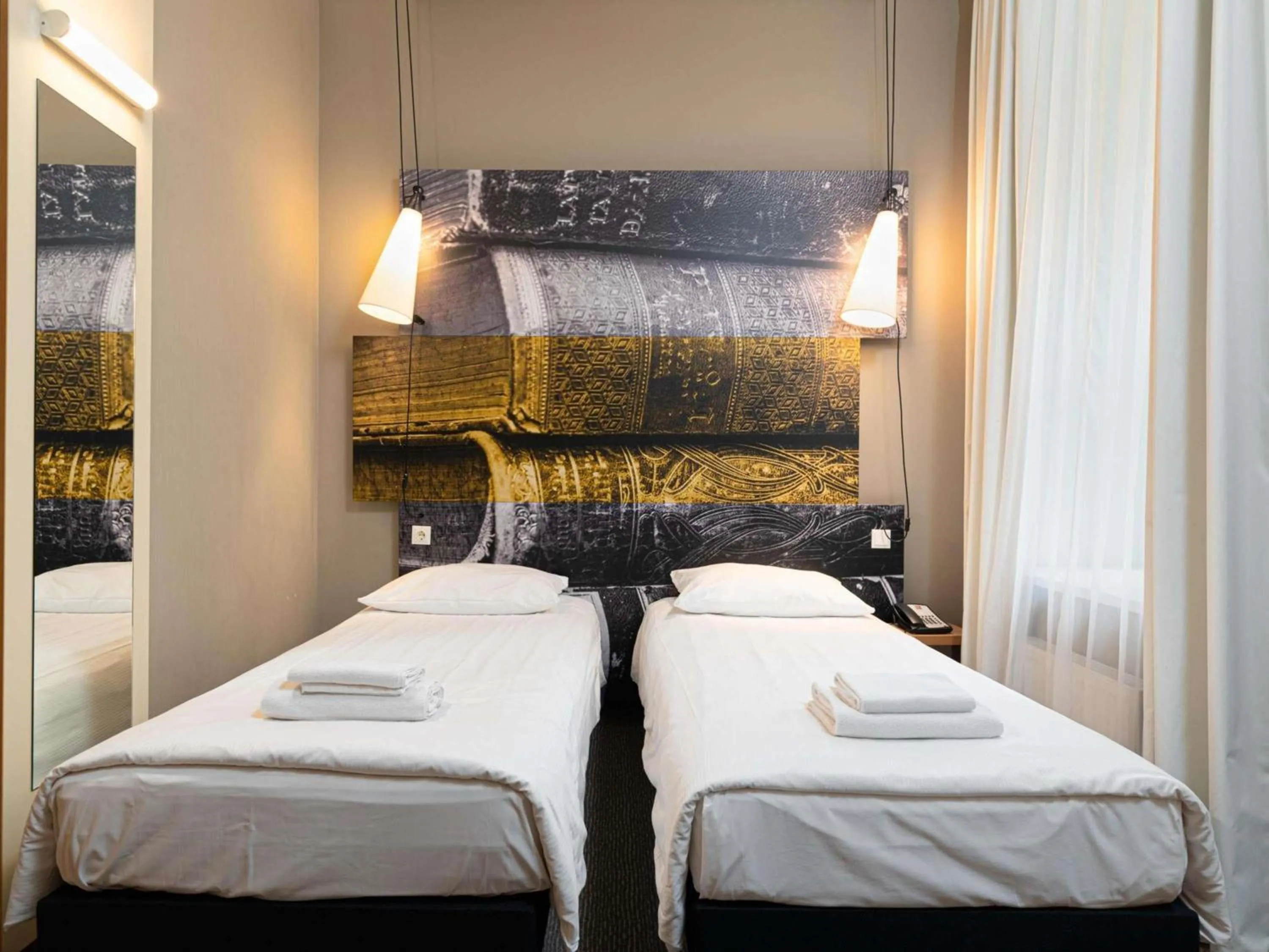 Bedroom, Bed in Ibis Riga Centre