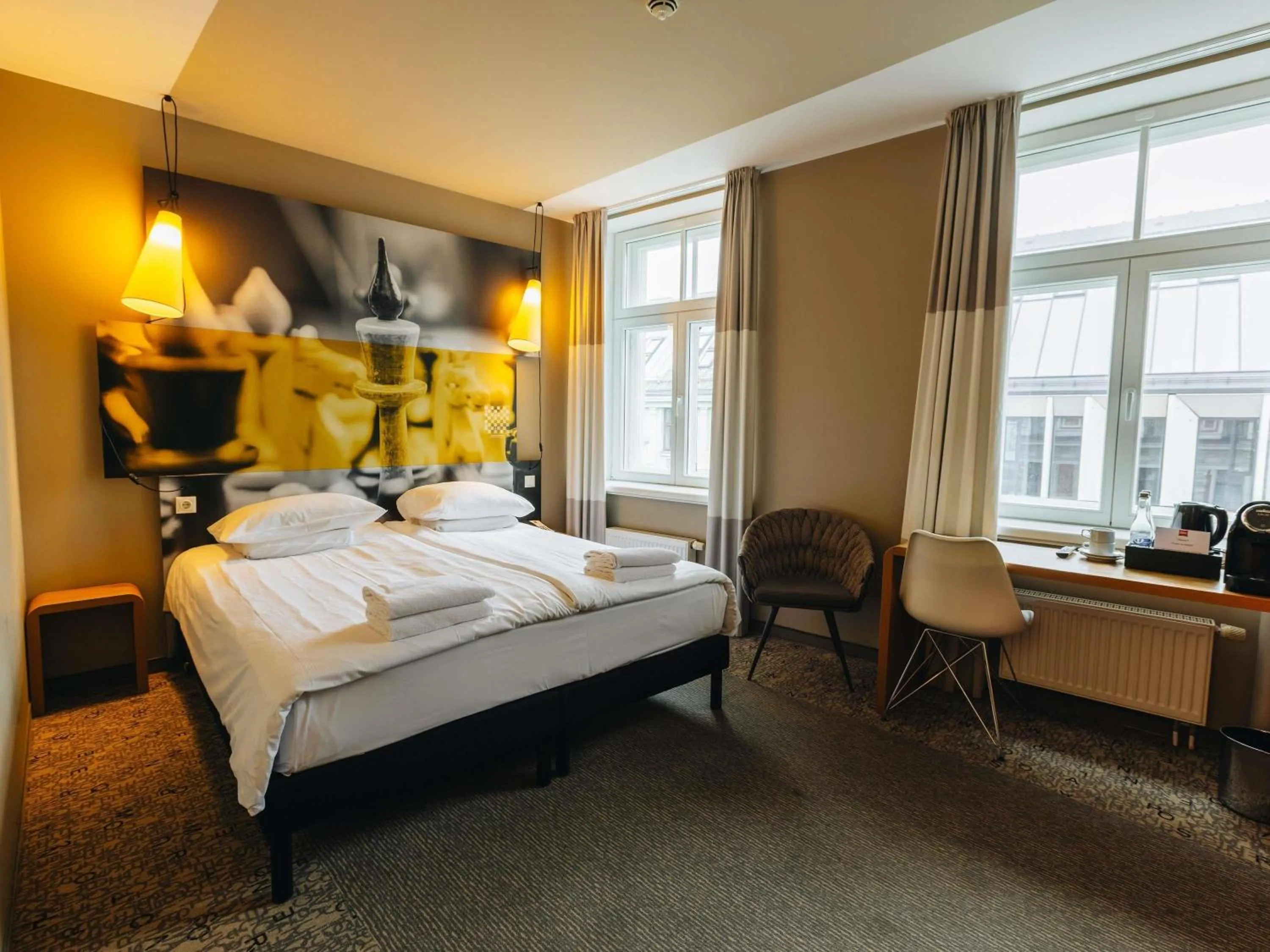 Bedroom, Bed in Ibis Riga Centre