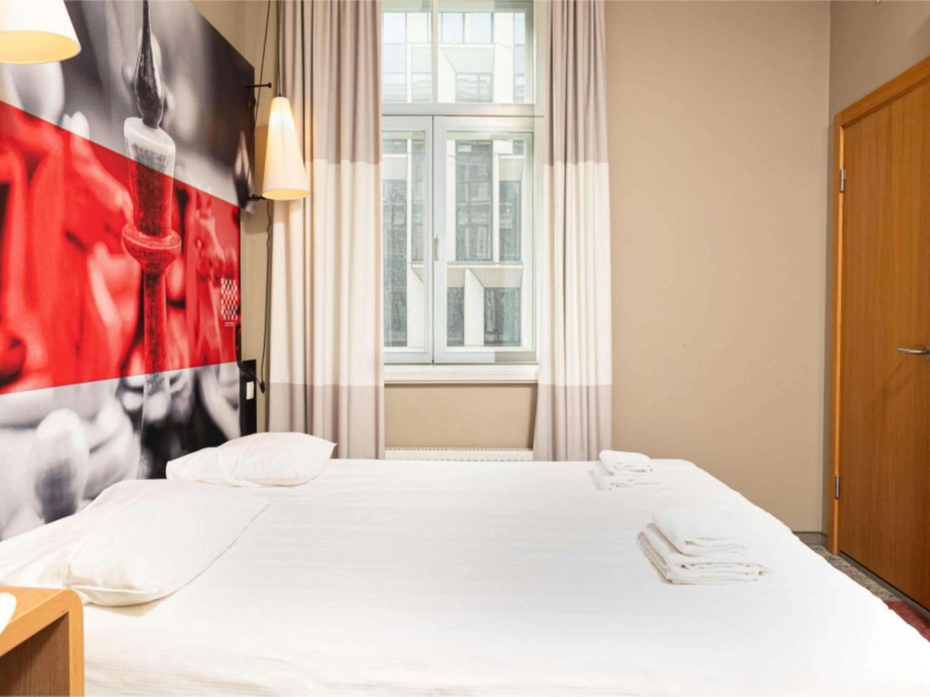 Bedroom, Bed in Ibis Riga Centre