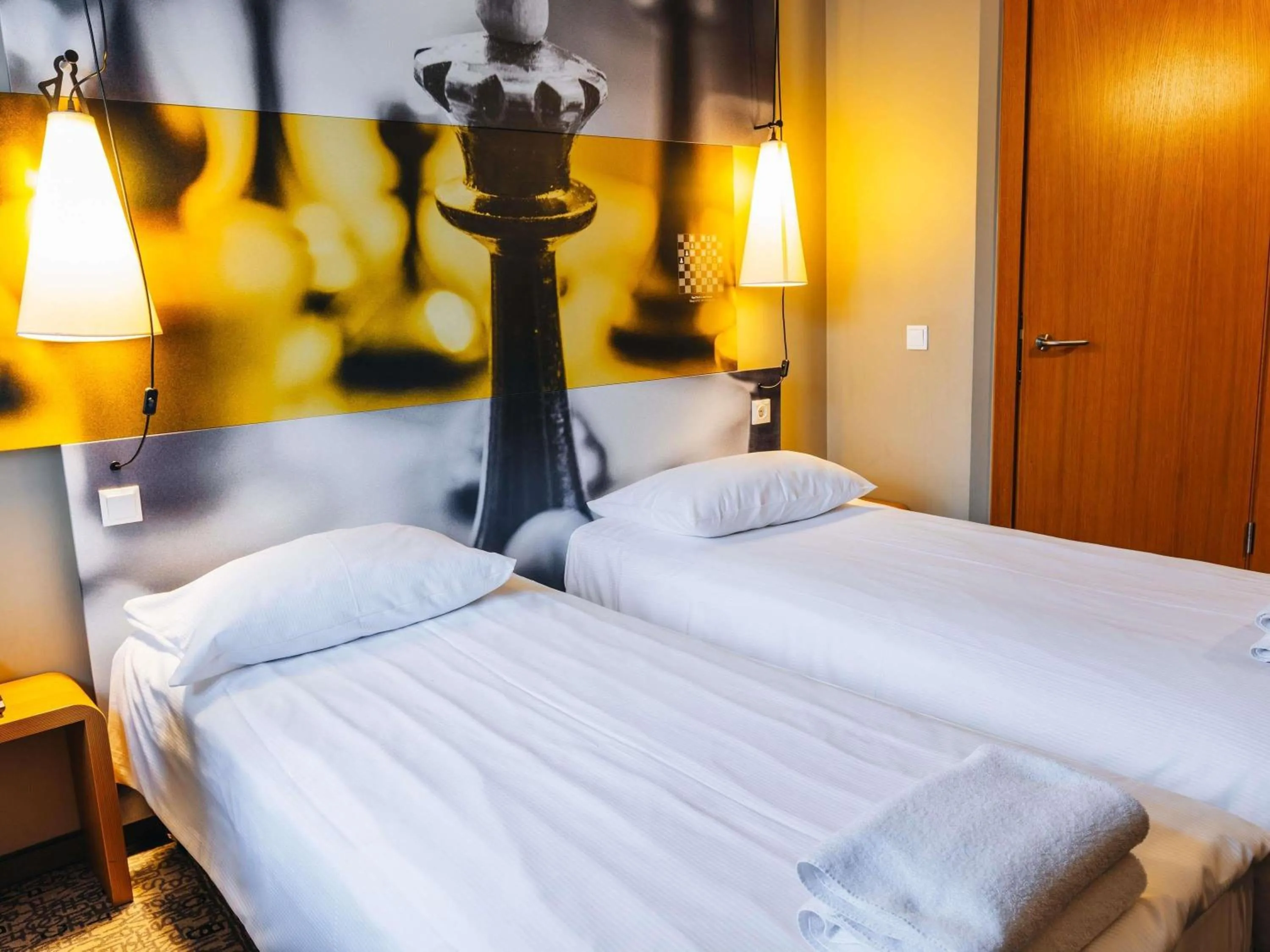 Bedroom, Bed in Ibis Riga Centre