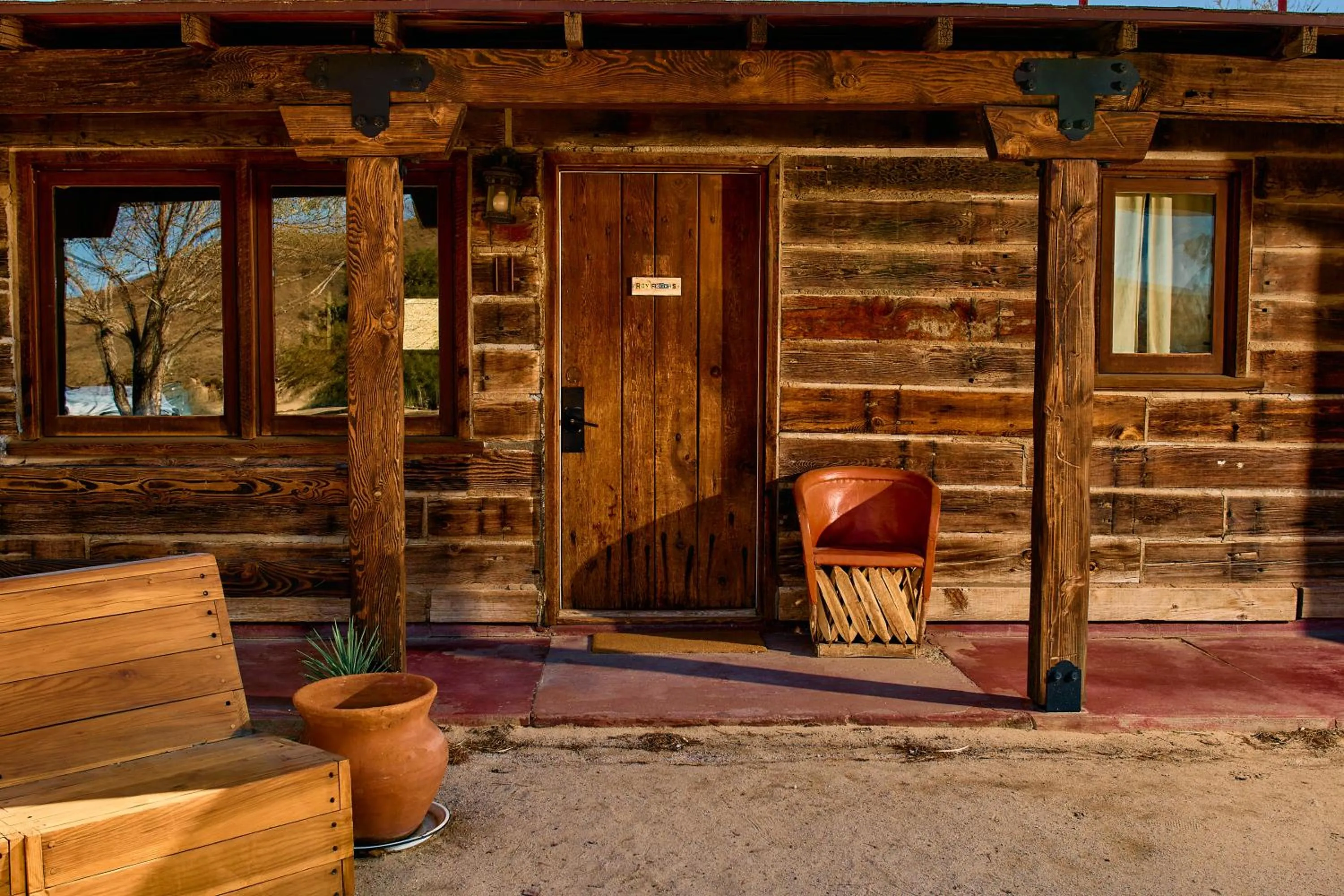 Property building in Pioneertown Motel