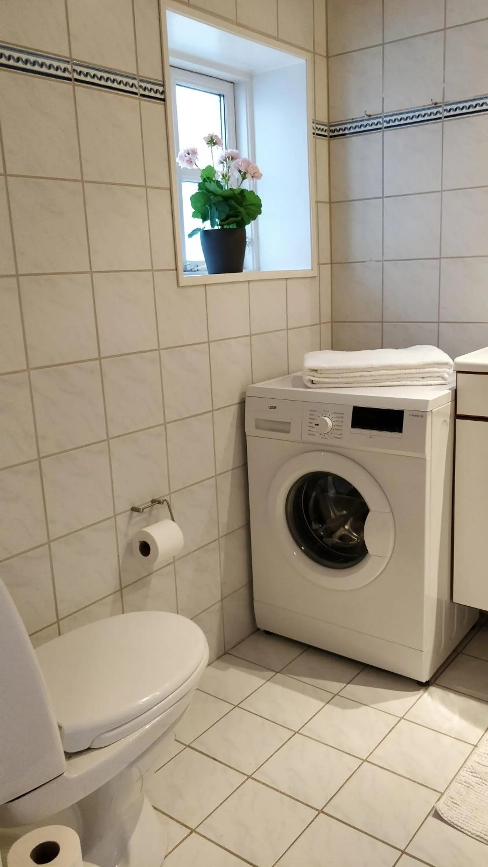 Bathroom in Aalborg City Rooms ApS