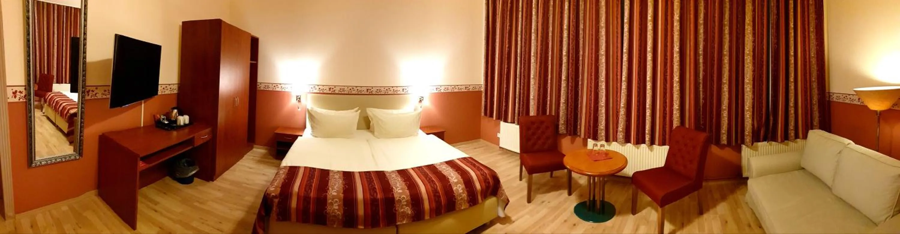 Bed in Nordischer Hof