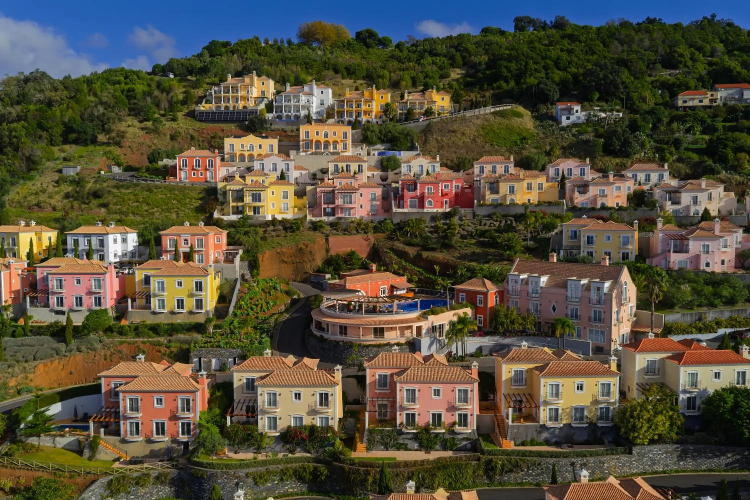 Bird's eye view in Palheiro Village Resort