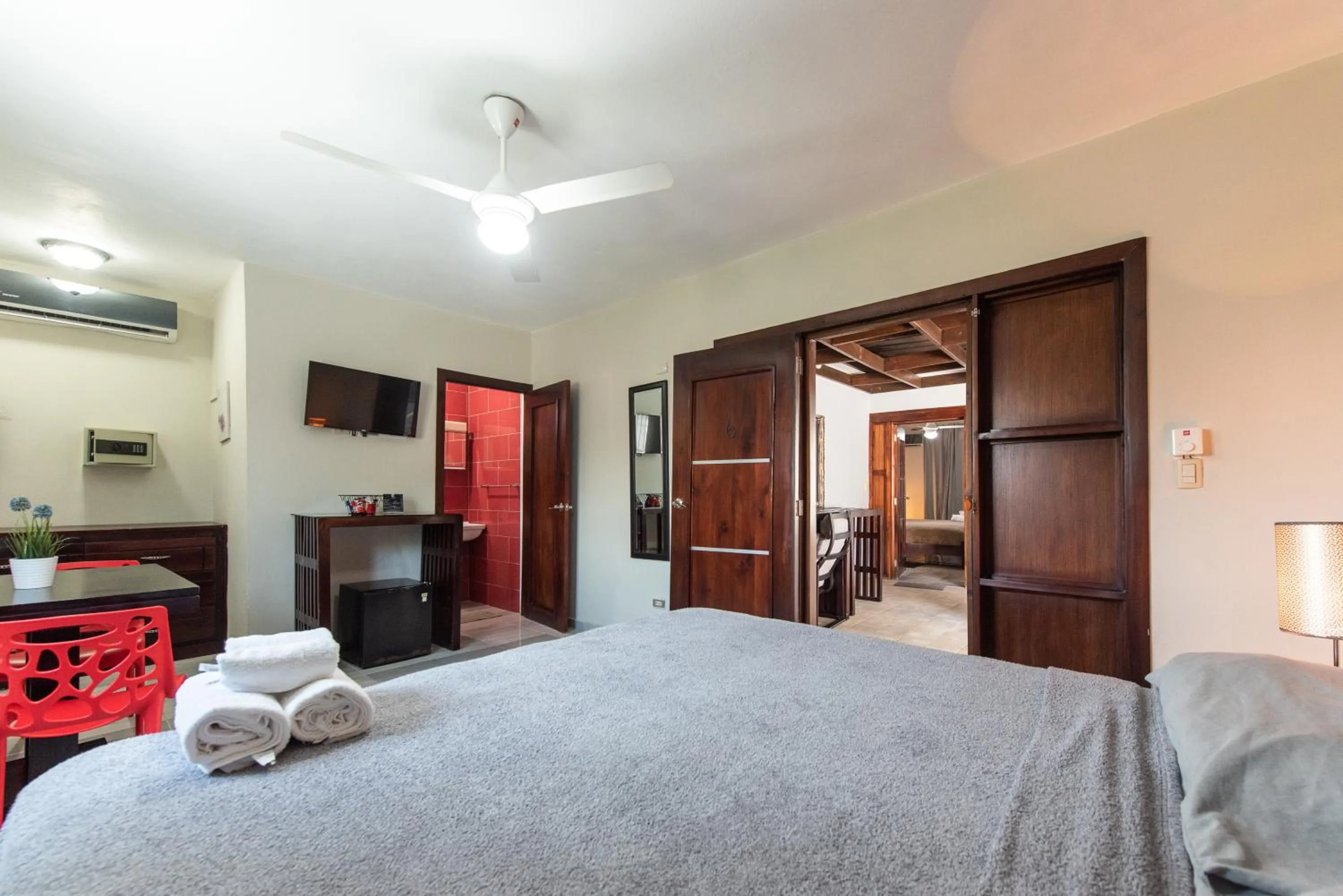 Bed in Hotel Casa Jum