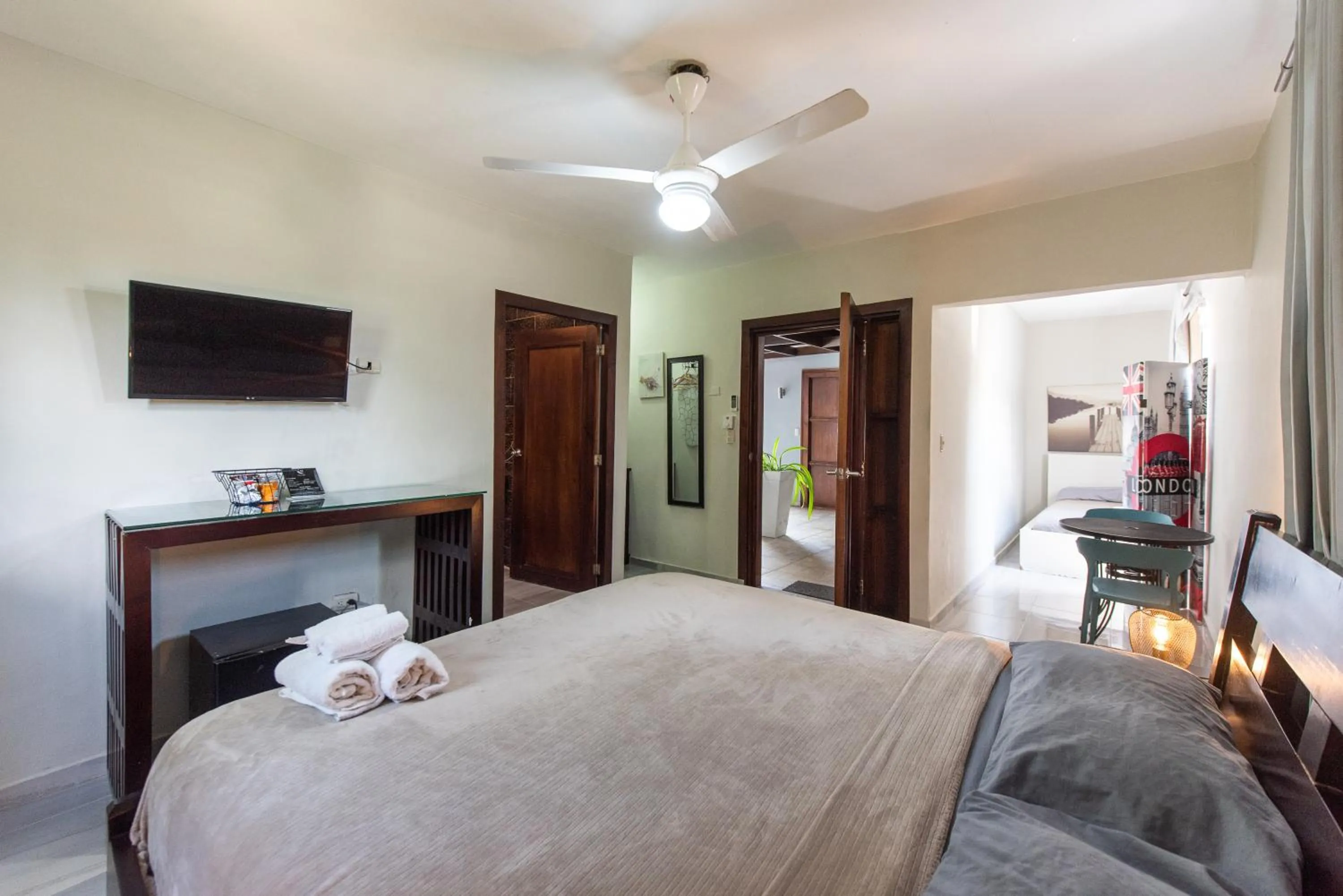 Bed in Hotel Casa Jum