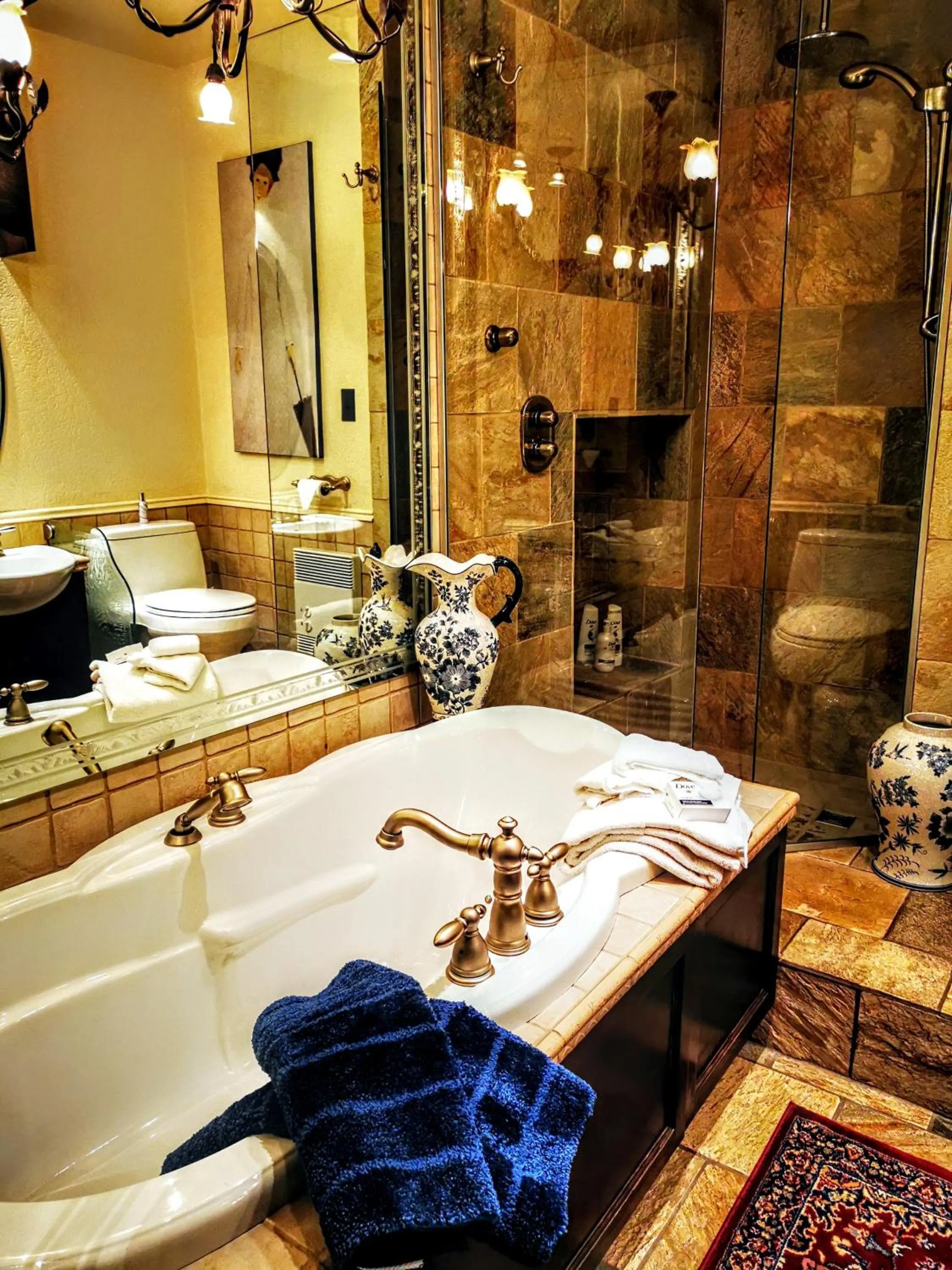 Bathroom in Auberge J.A Moisan