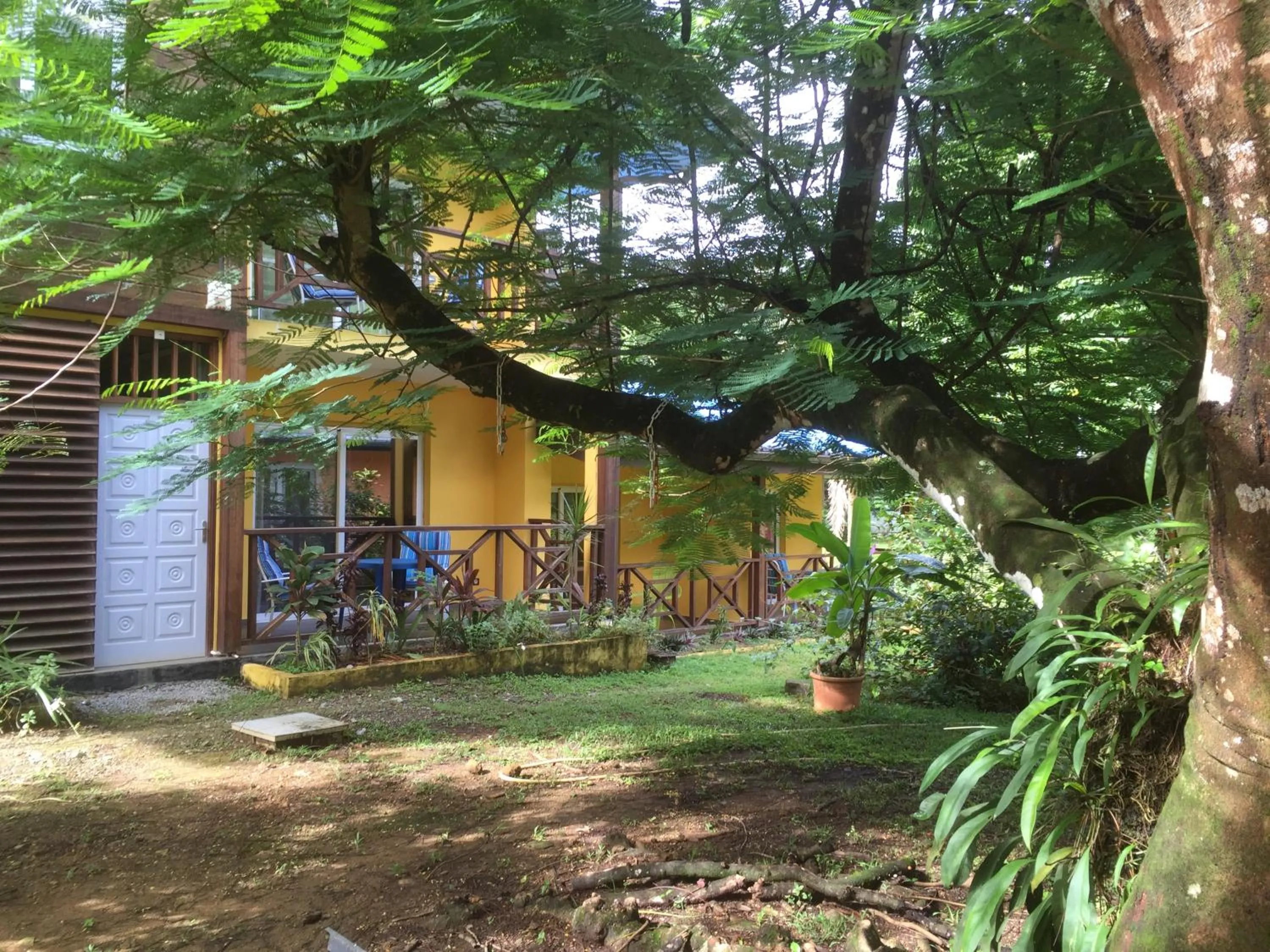 Balcony/Terrace in Hotel L'ebene Verte