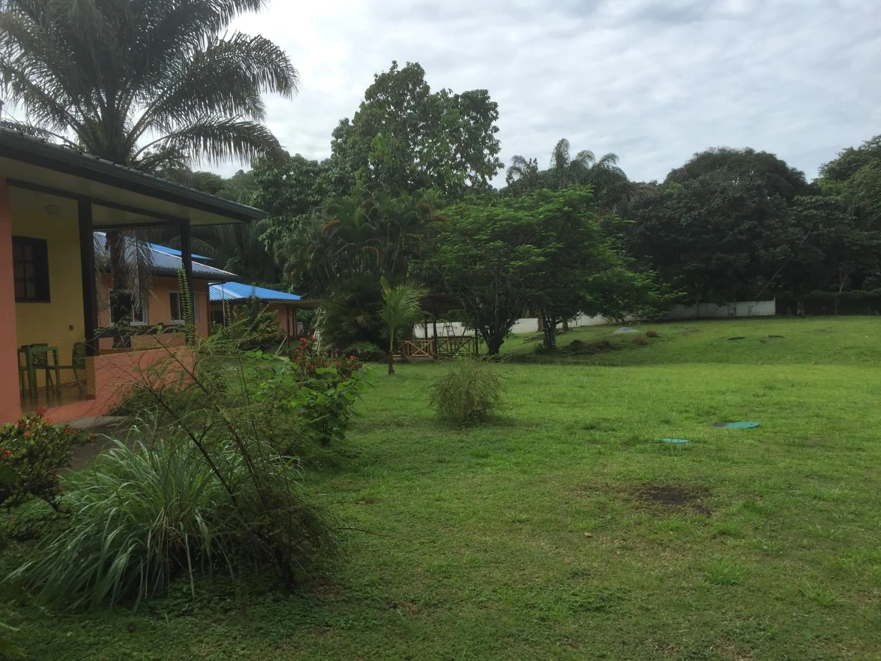 Garden view in Hotel L'ebene Verte