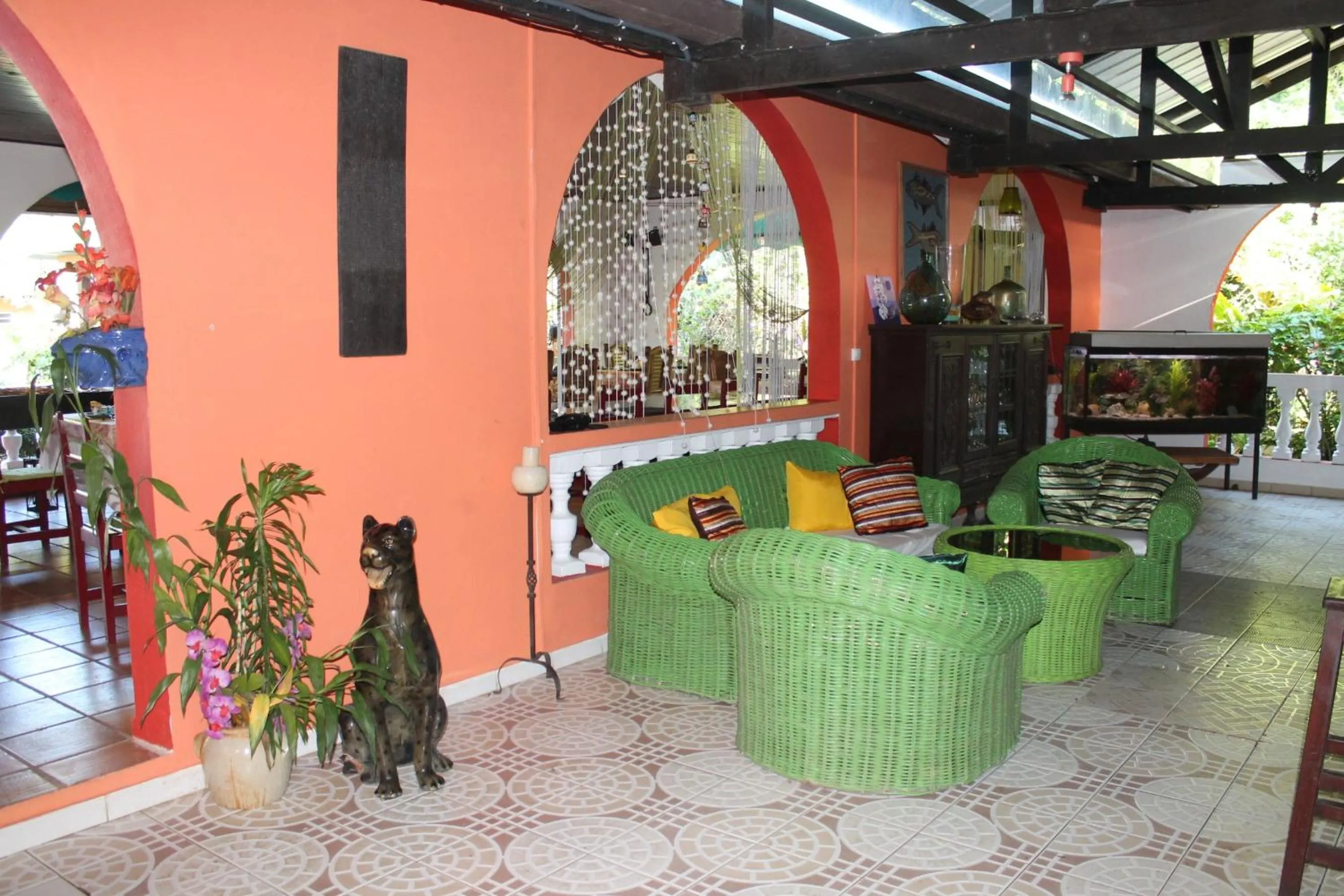 Living room in Hotel L'ebene Verte