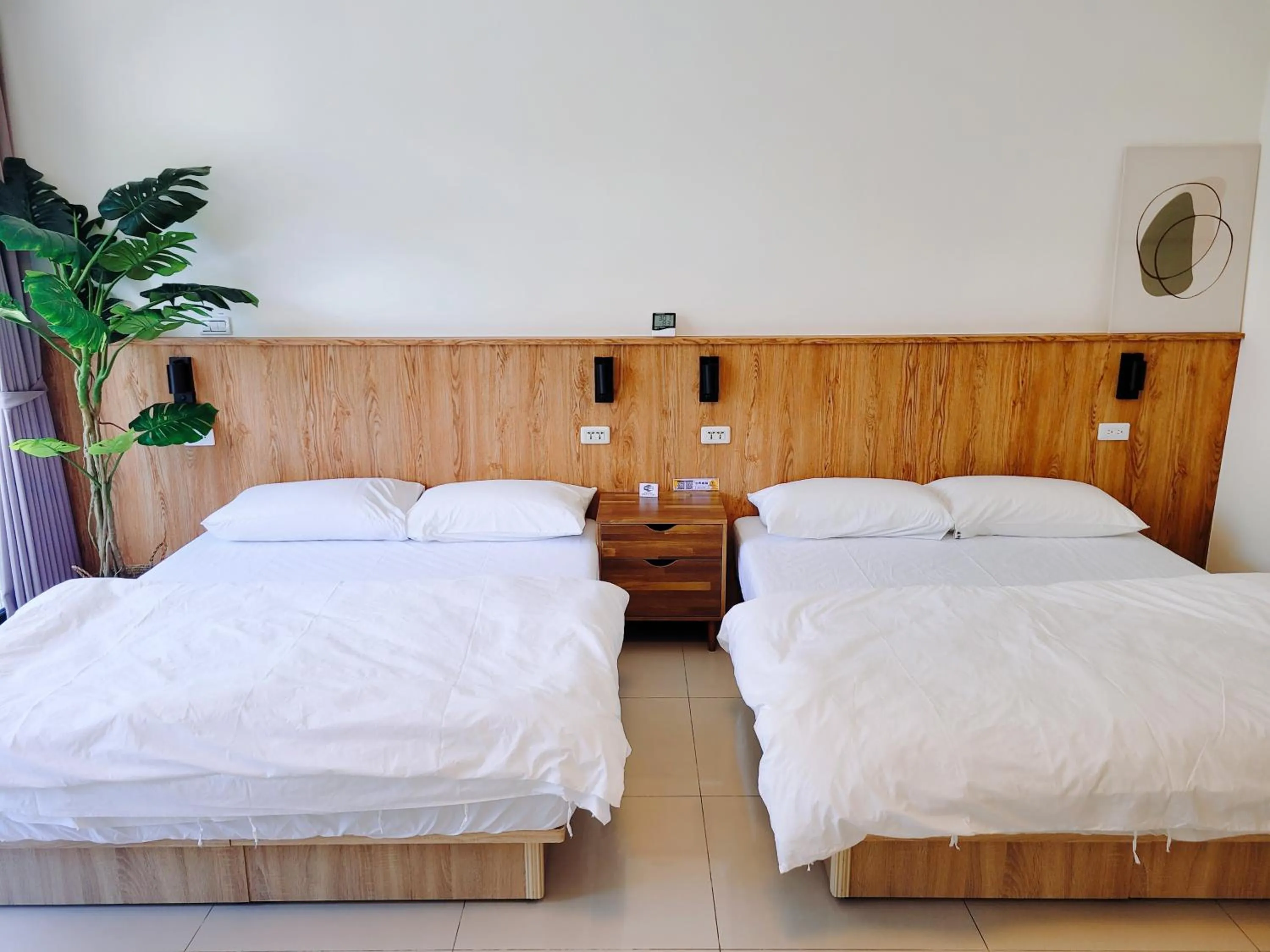 Bed in On My Way Taitung Hostel